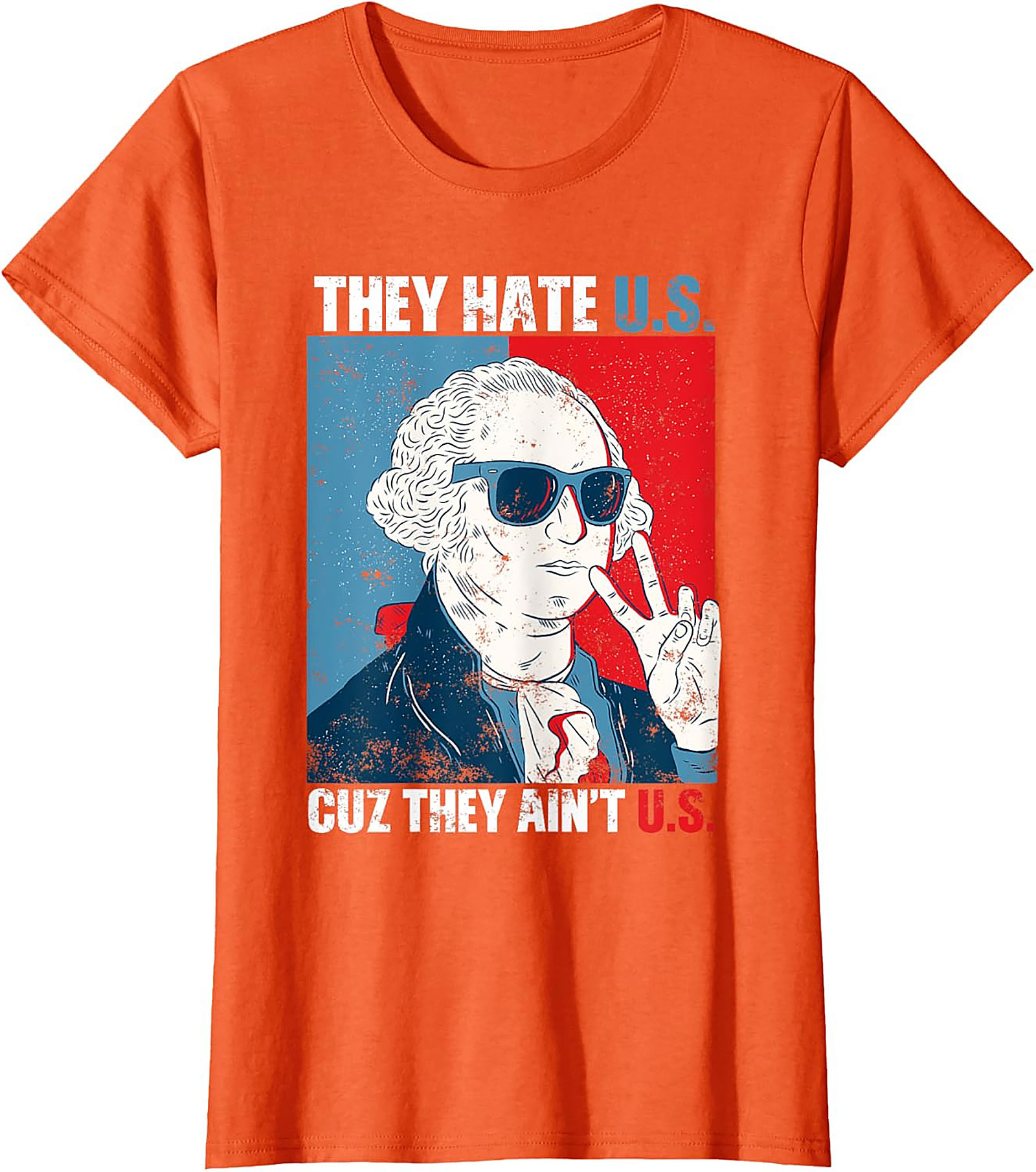 Funny Patriotic T-Shirt | George Washington Graphic Tee