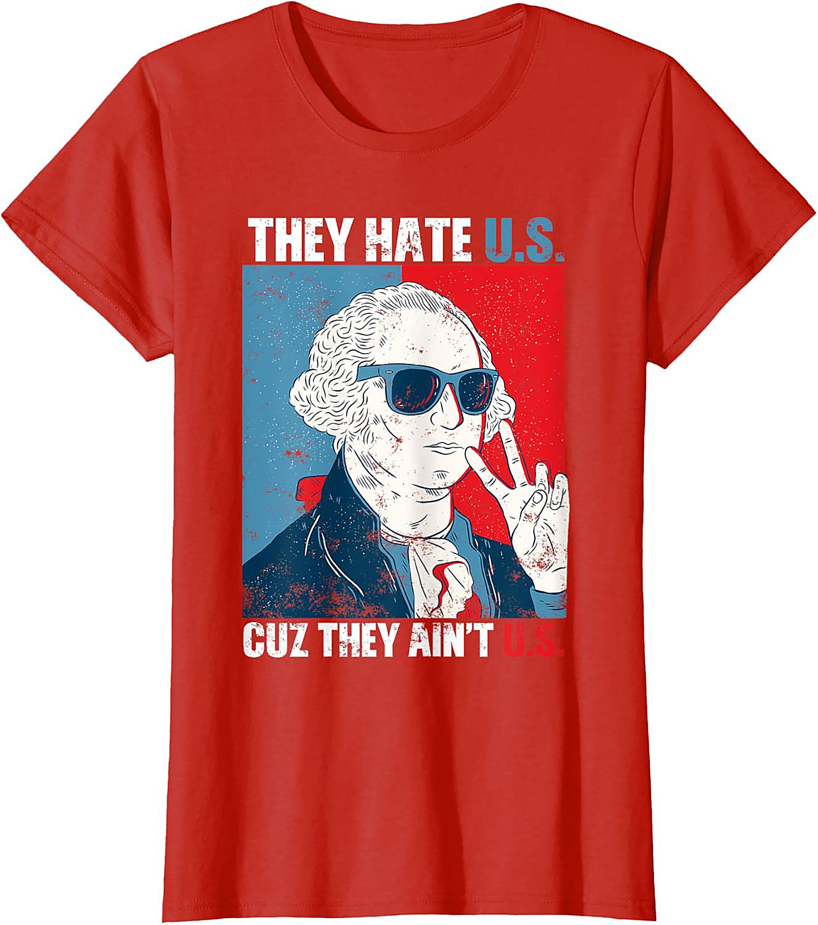 Funny Patriotic T-Shirt | George Washington Graphic Tee