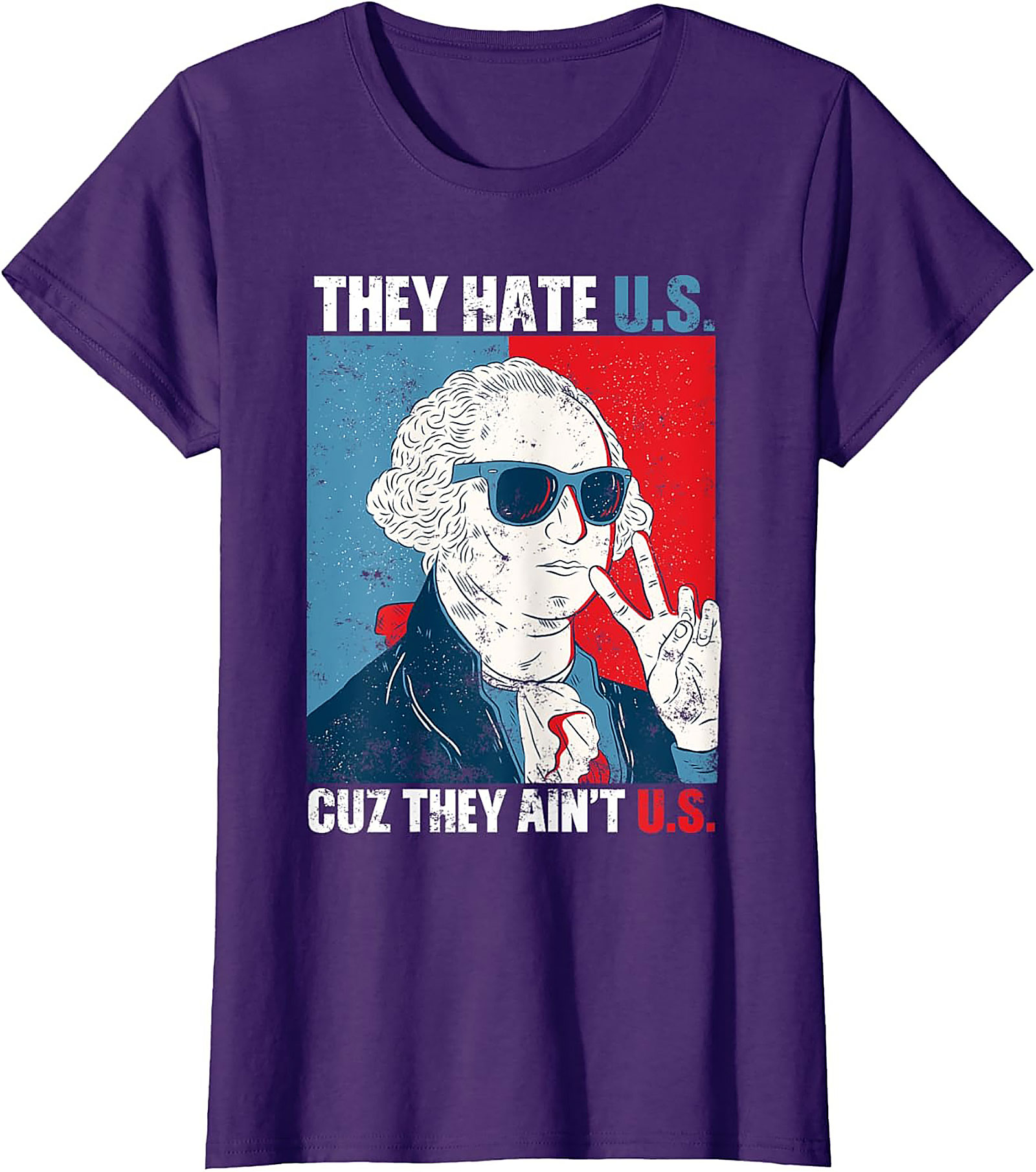 Funny Patriotic T-Shirt | George Washington Graphic Tee