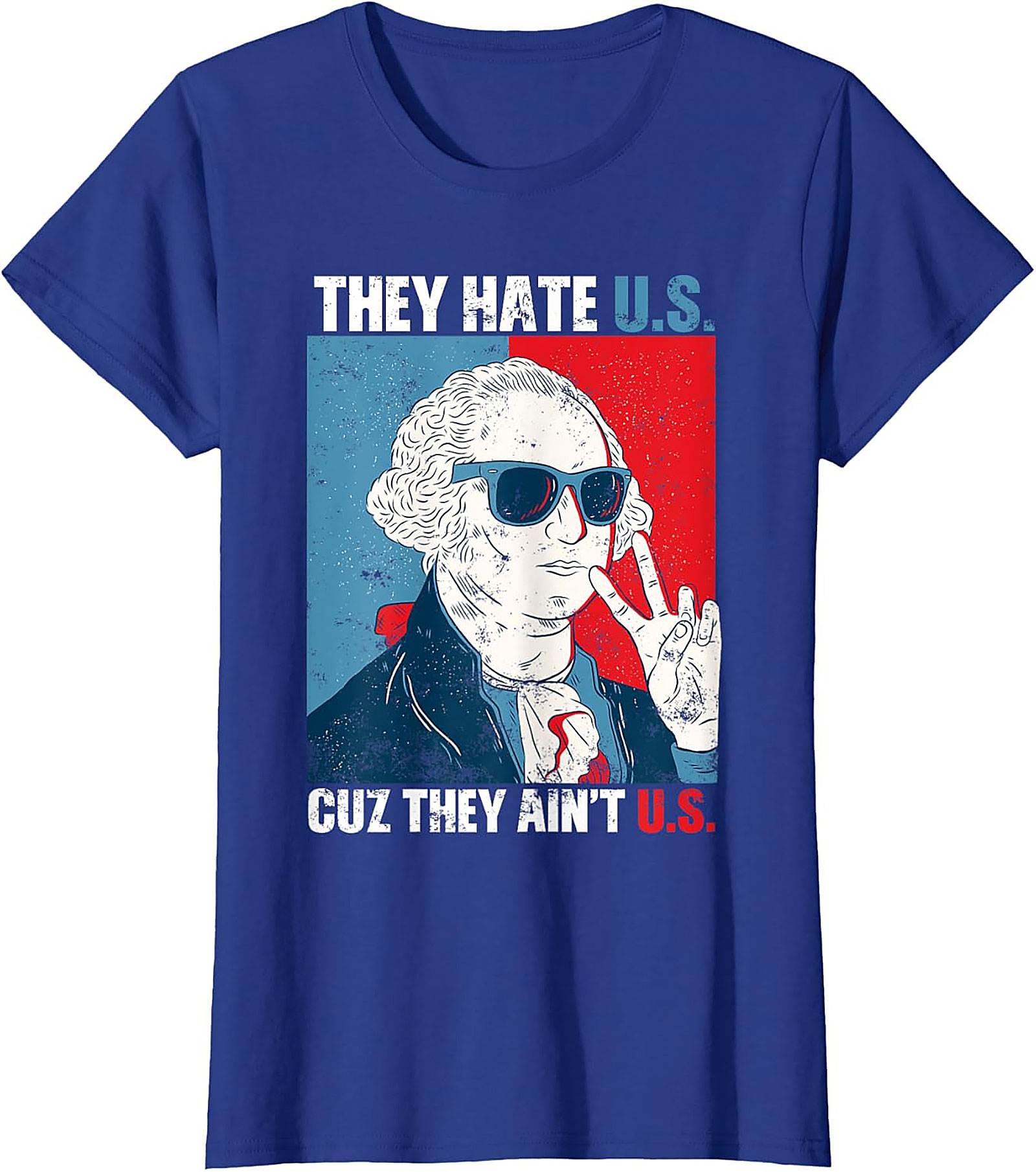 Funny Patriotic T-Shirt | George Washington Graphic Tee
