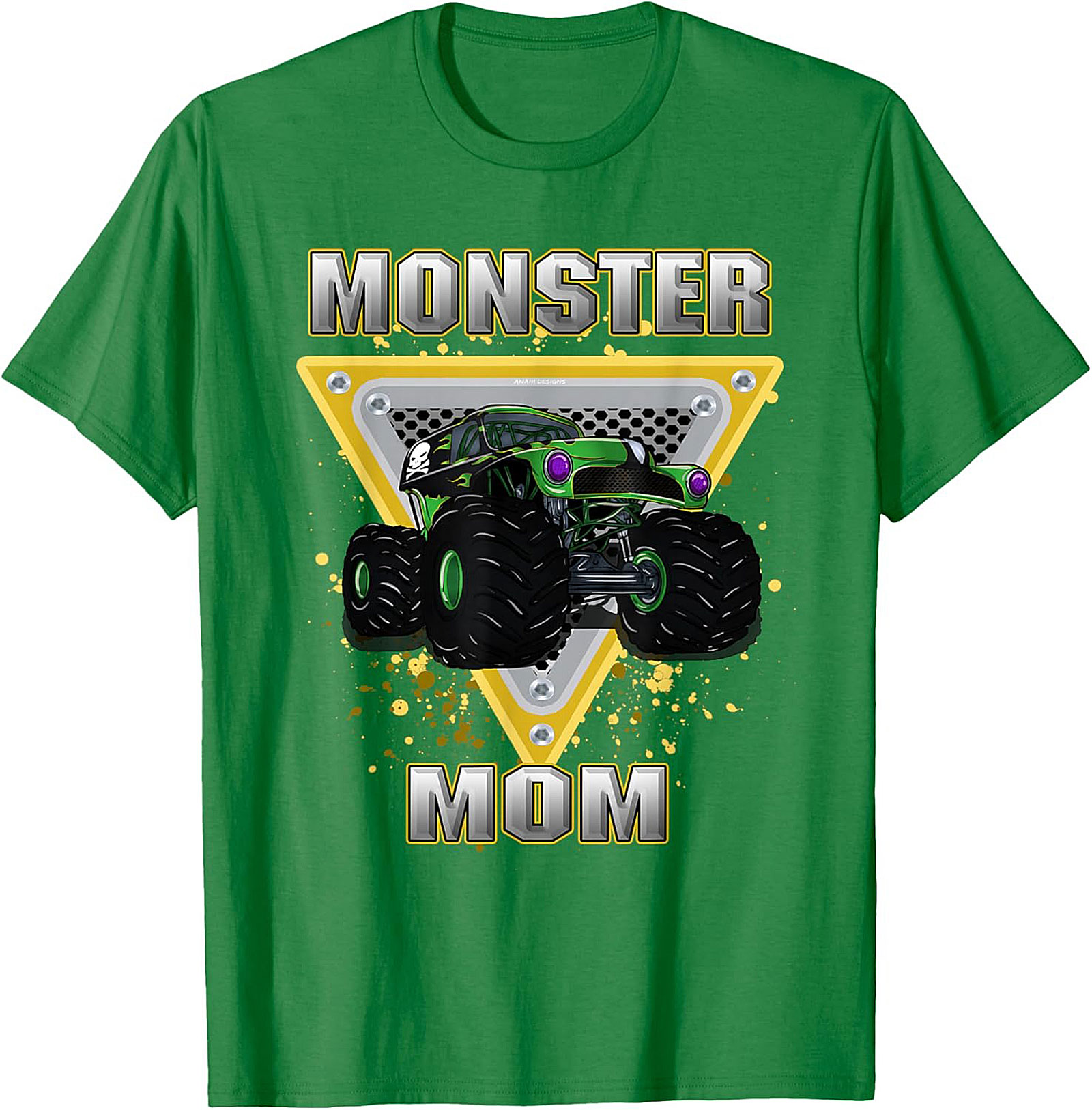Monster Truck Mom T-shirt Funny Graphic Tee Gift