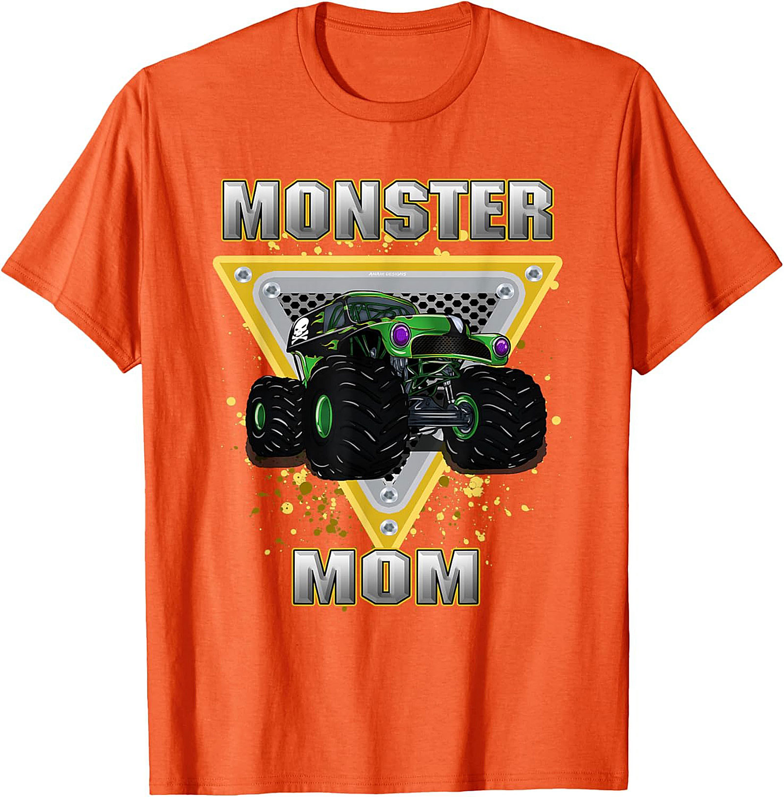 Monster Truck Mom T-shirt Funny Graphic Tee Gift