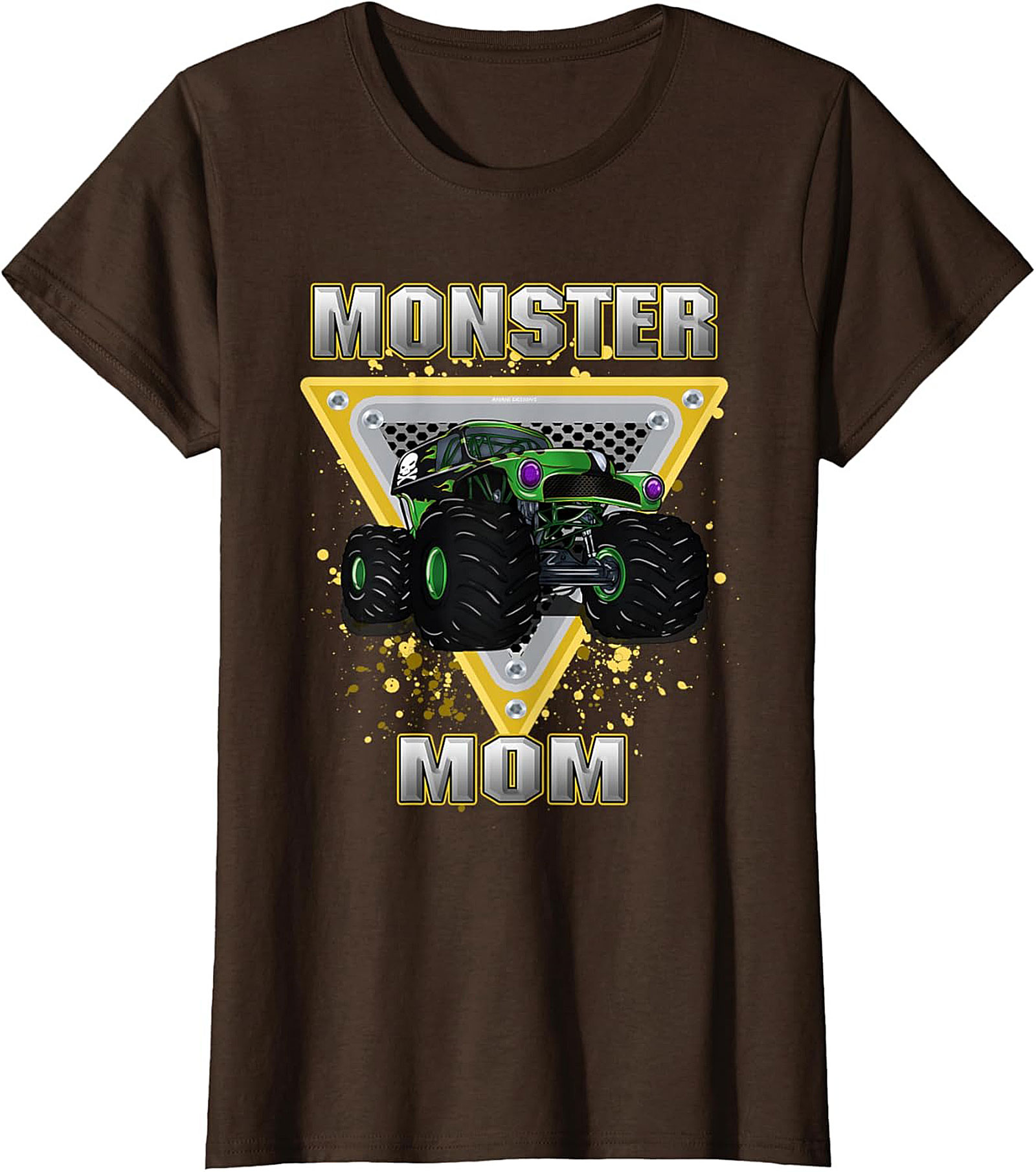 Monster Truck Mom T-shirt Funny Graphic Tee Gift