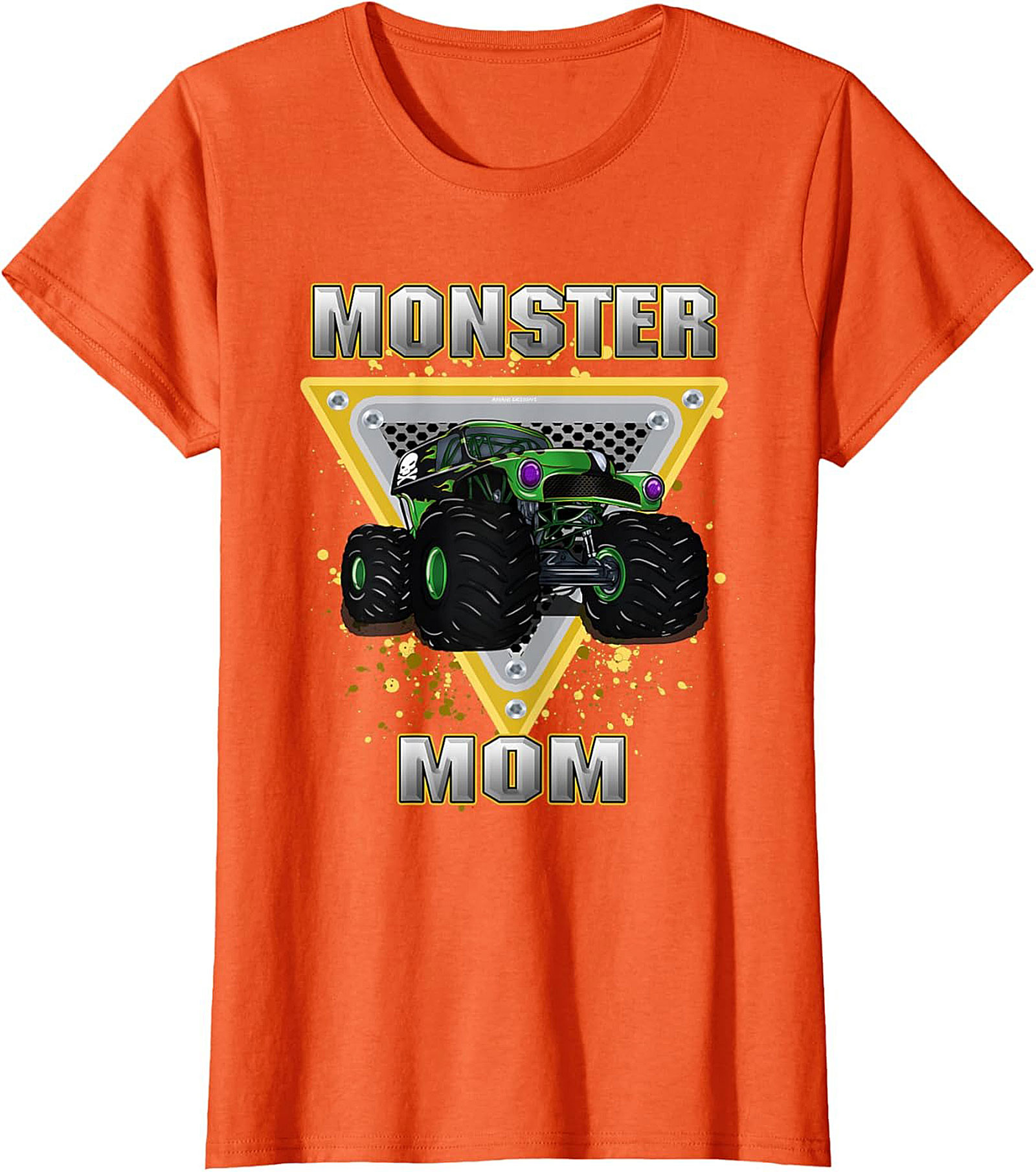 Monster Truck Mom T-shirt Funny Graphic Tee Gift