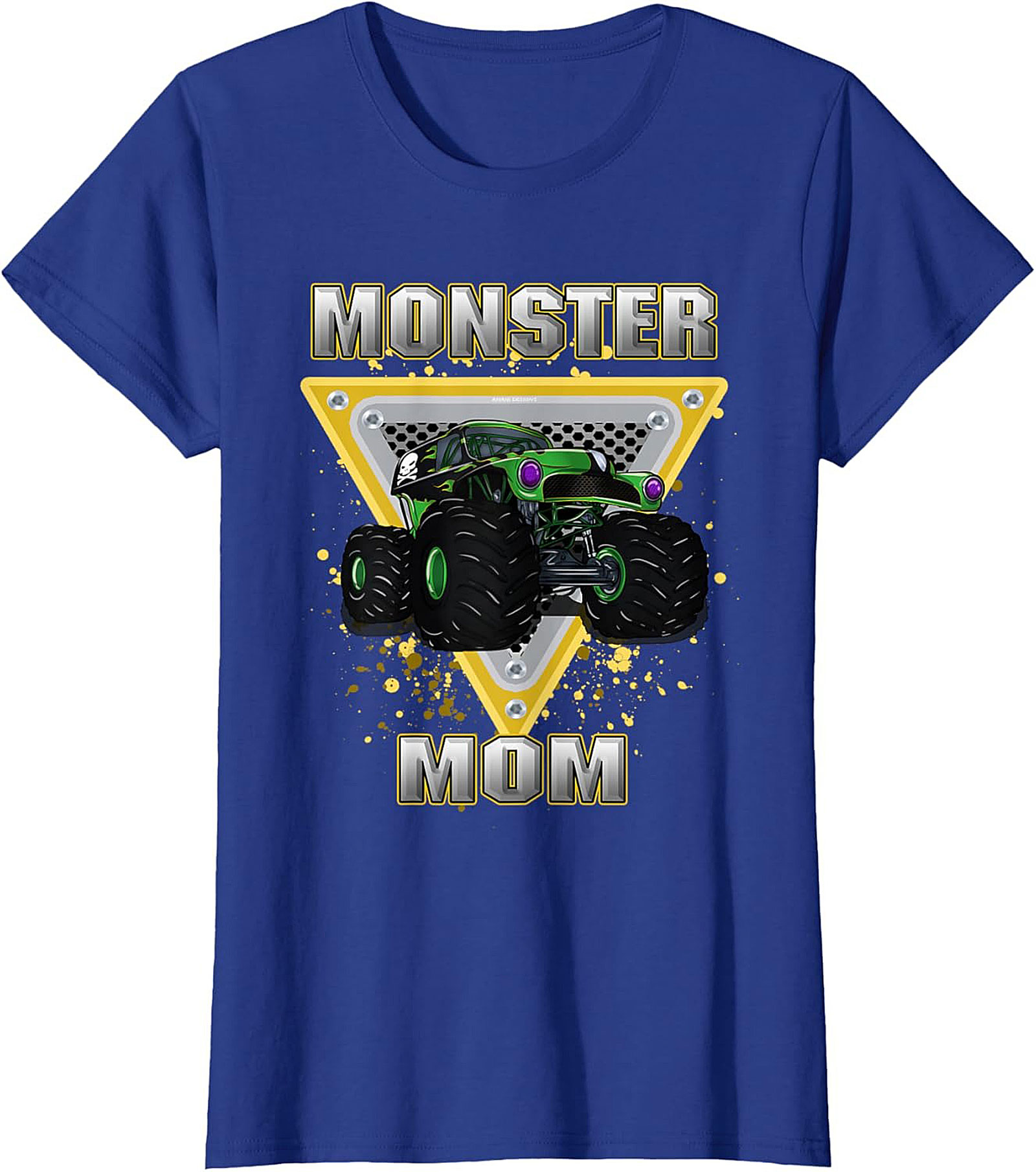Monster Truck Mom T-shirt Funny Graphic Tee Gift