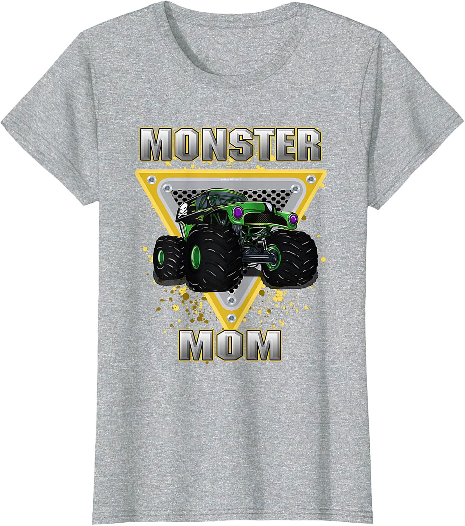 Monster Truck Mom T-shirt Funny Graphic Tee Gift