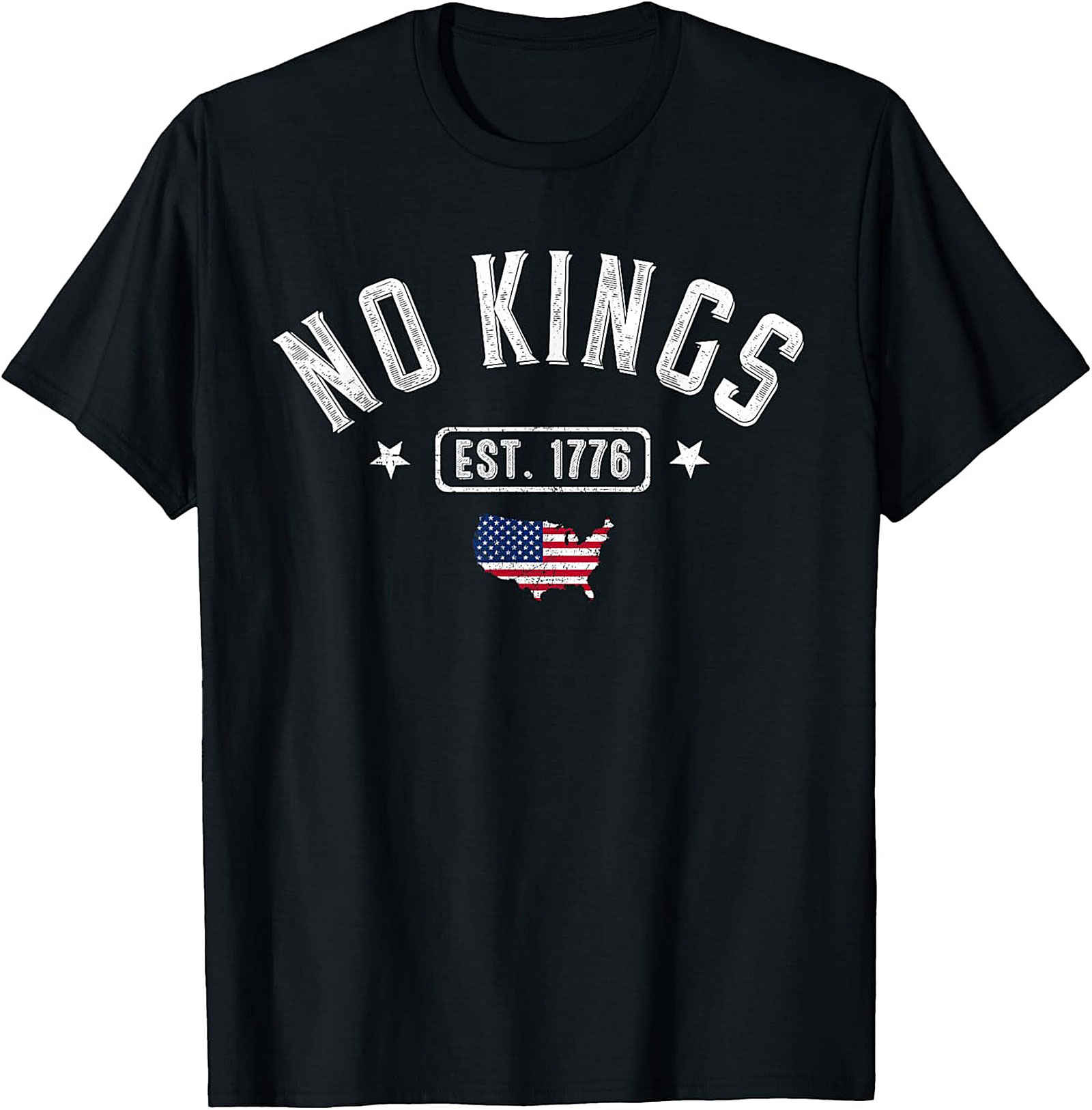 No Kings T-Shirt Est. 1776 | Patriotic Graphic Tee
