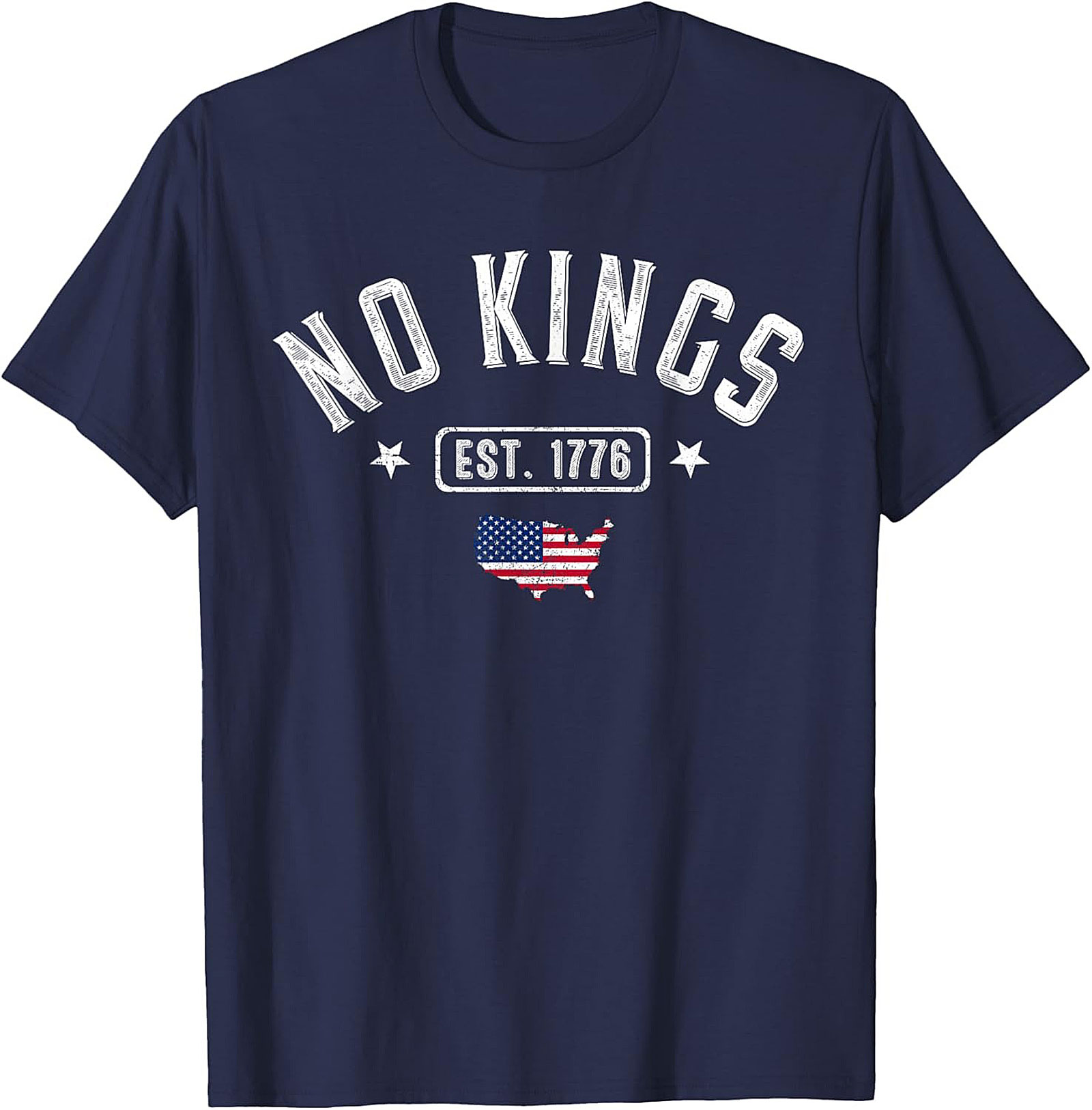 No Kings T-Shirt Est. 1776 | Patriotic Graphic Tee