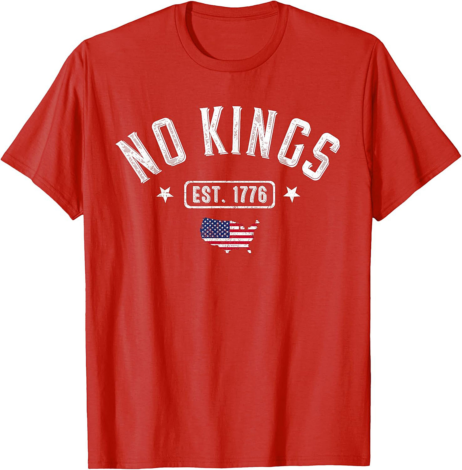 No Kings T-Shirt Est. 1776 | Patriotic Graphic Tee