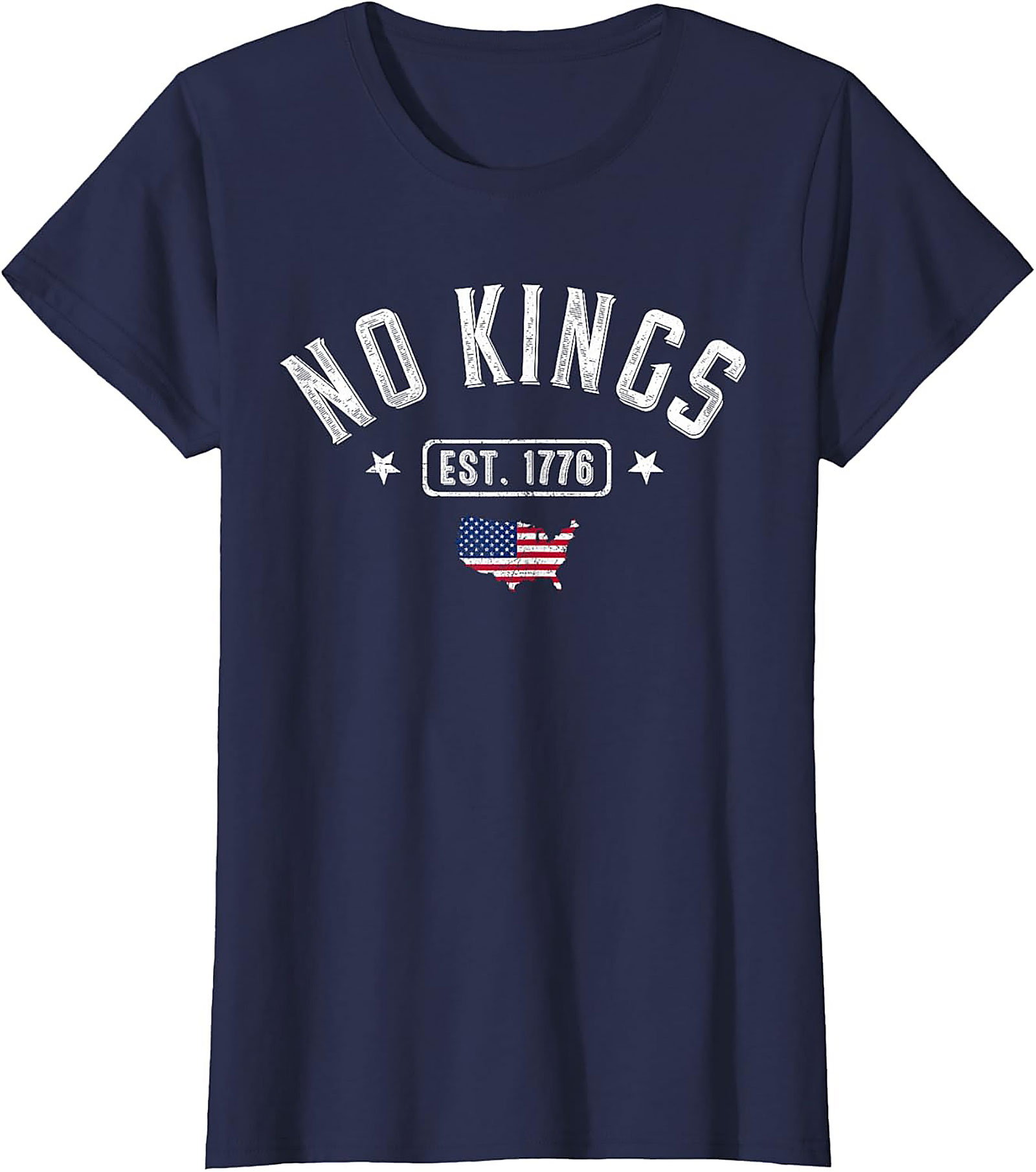 No Kings T-Shirt Est. 1776 | Patriotic Graphic Tee