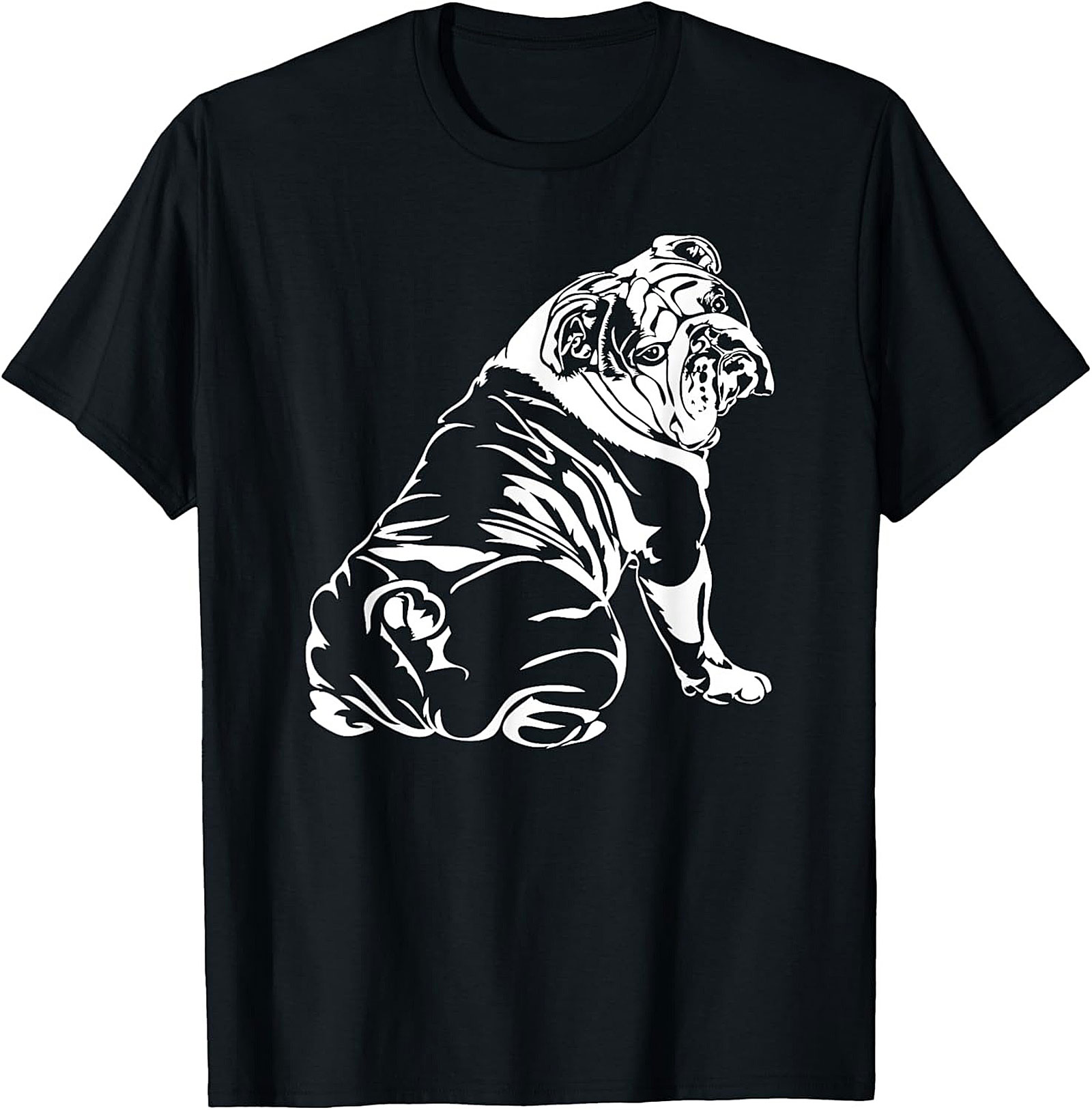 Majestic English Bulldog Graphic Tee | Dog Lover Unisex Shirt