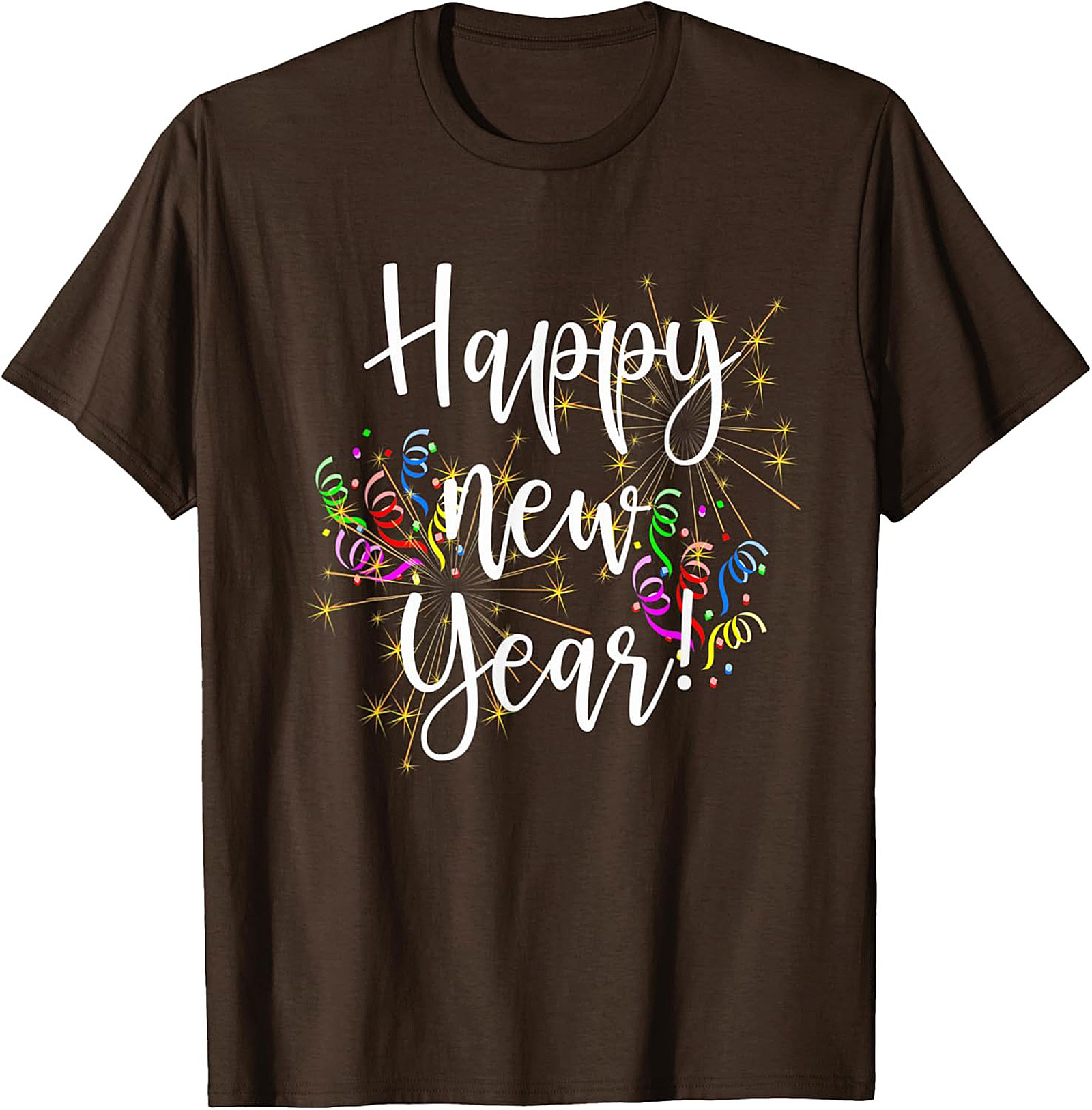 Happy New Year T-Shirt Festive Celebration Graphic Tee