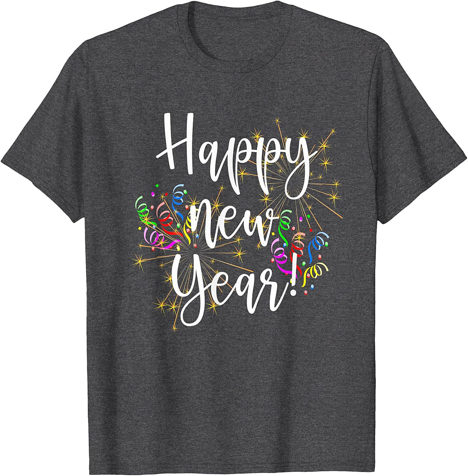 Happy New Year T-Shirt Festive Celebration Graphic Tee