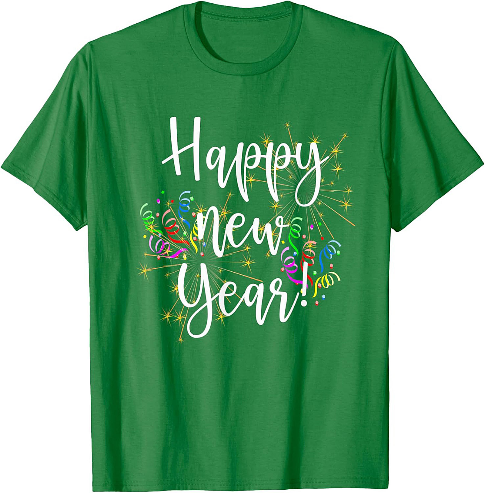 Happy New Year T-Shirt Festive Celebration Graphic Tee