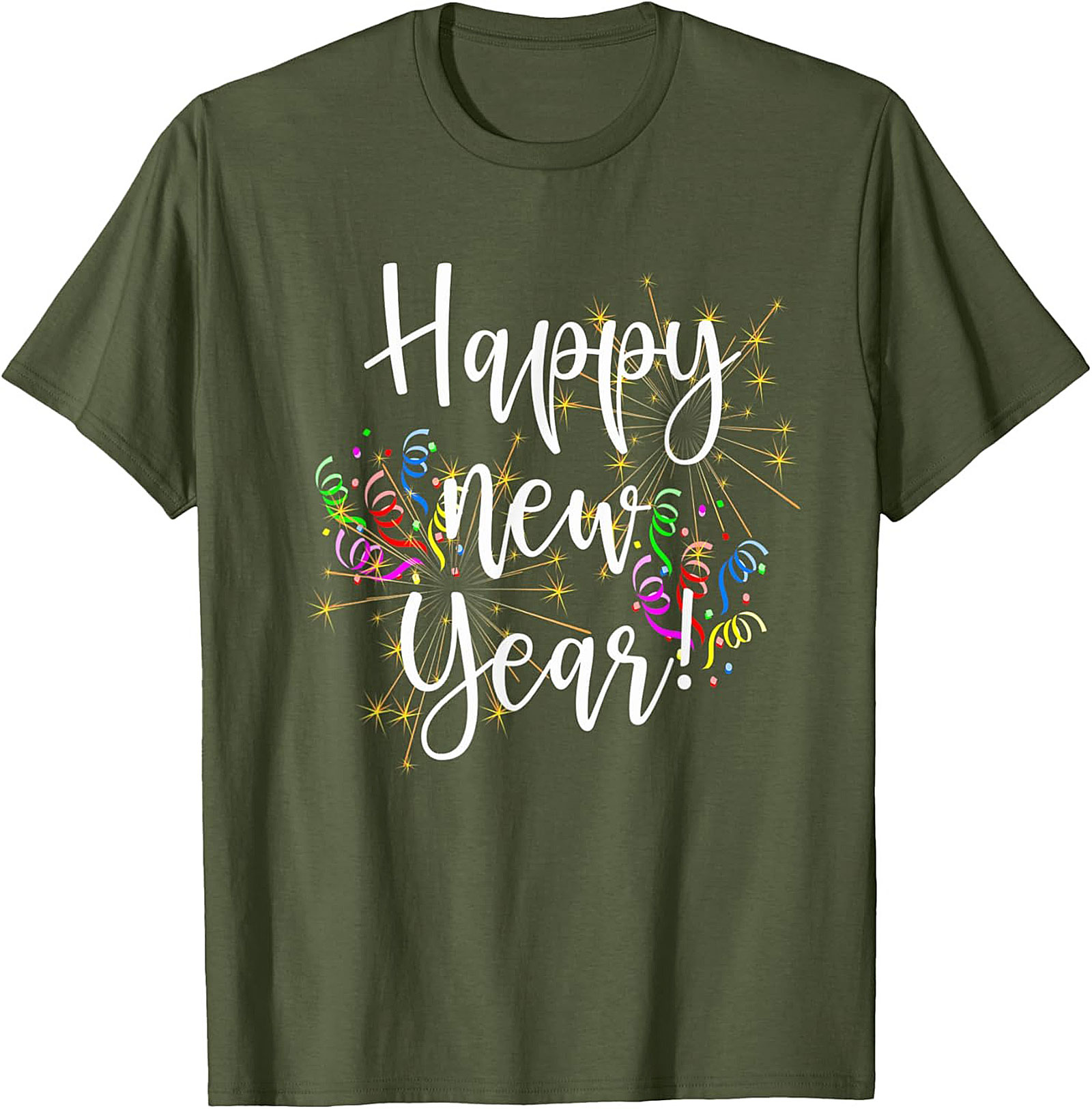 Happy New Year T-Shirt Festive Celebration Graphic Tee