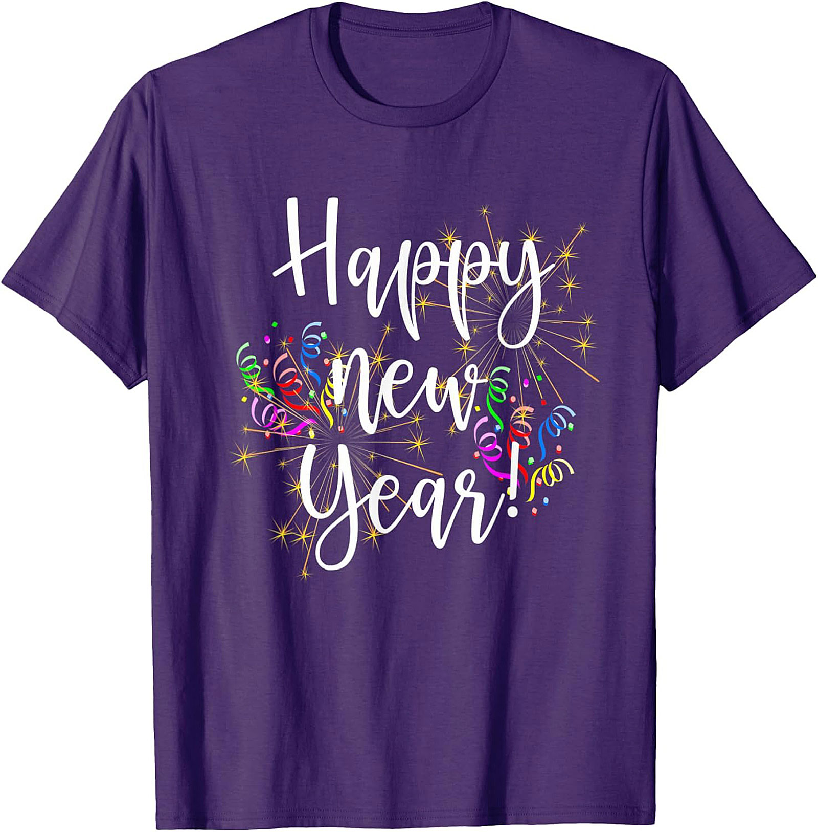 Happy New Year T-Shirt Festive Celebration Graphic Tee