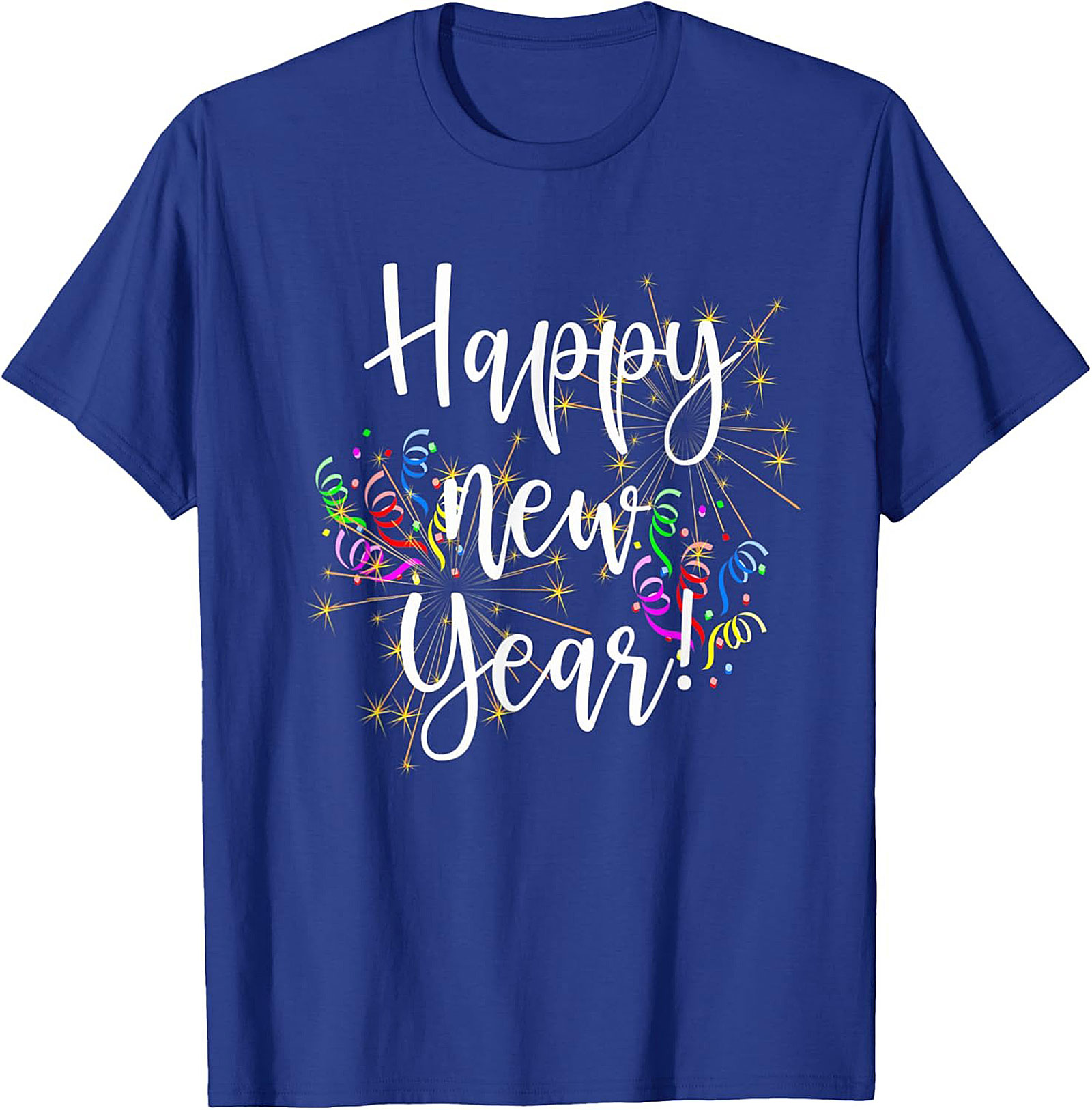 Happy New Year T-Shirt Festive Celebration Graphic Tee