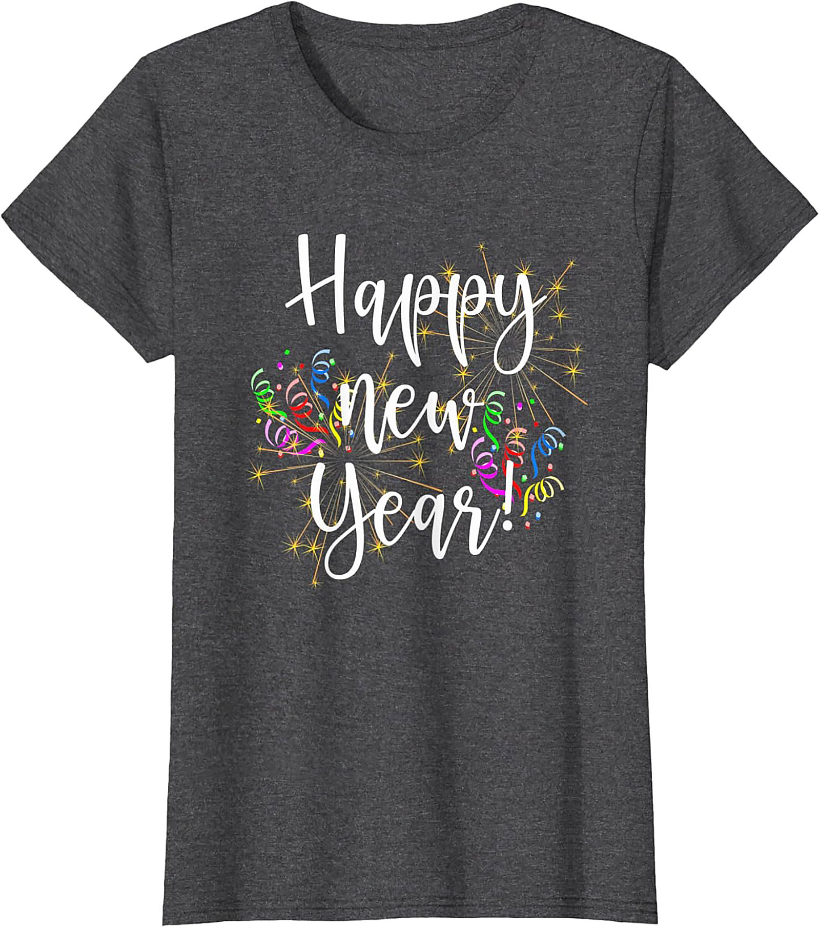 Happy New Year T-Shirt Festive Celebration Graphic Tee