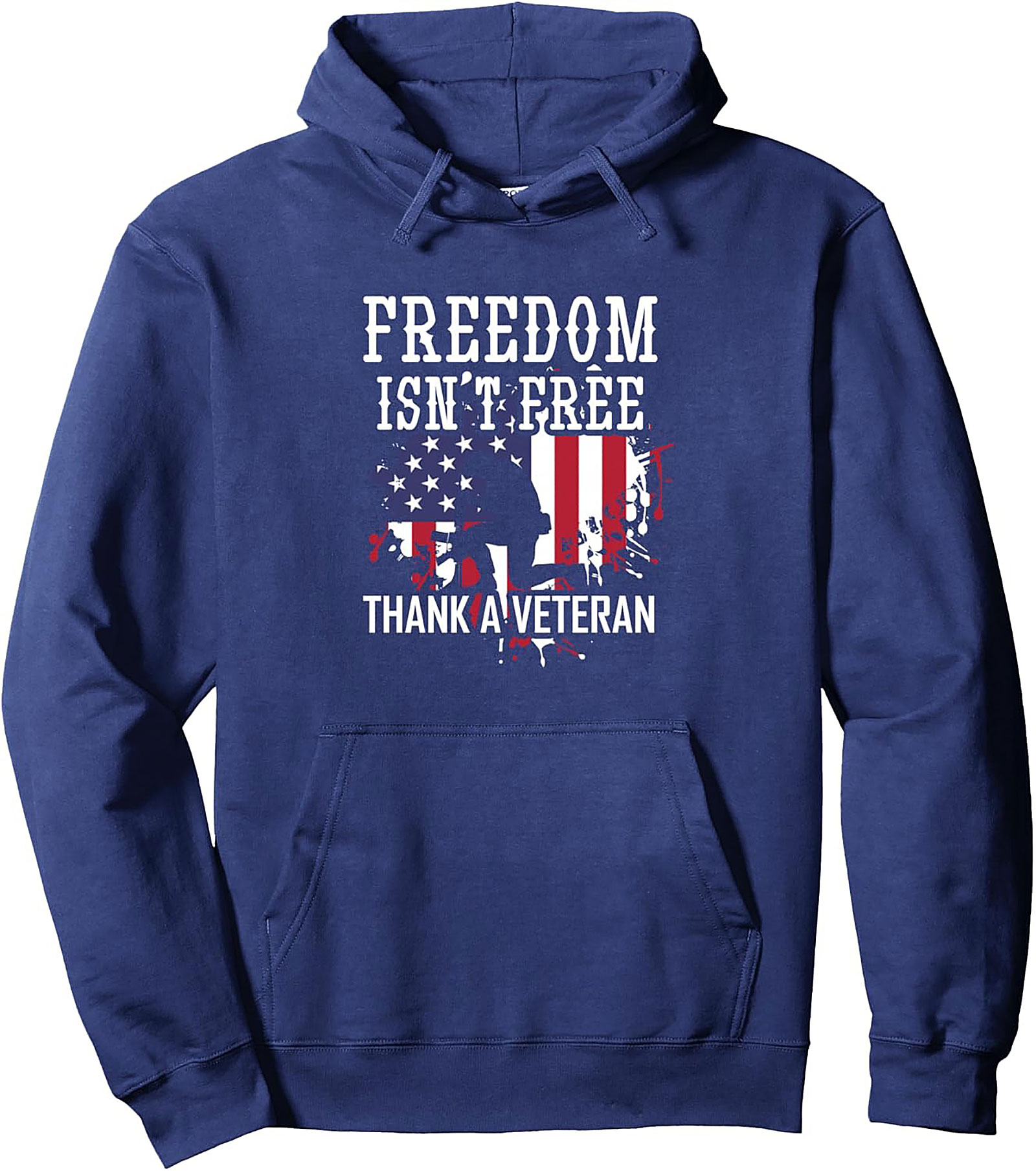 Veteran Appreciation Graphic Hoodie | Freedom Isn't Free