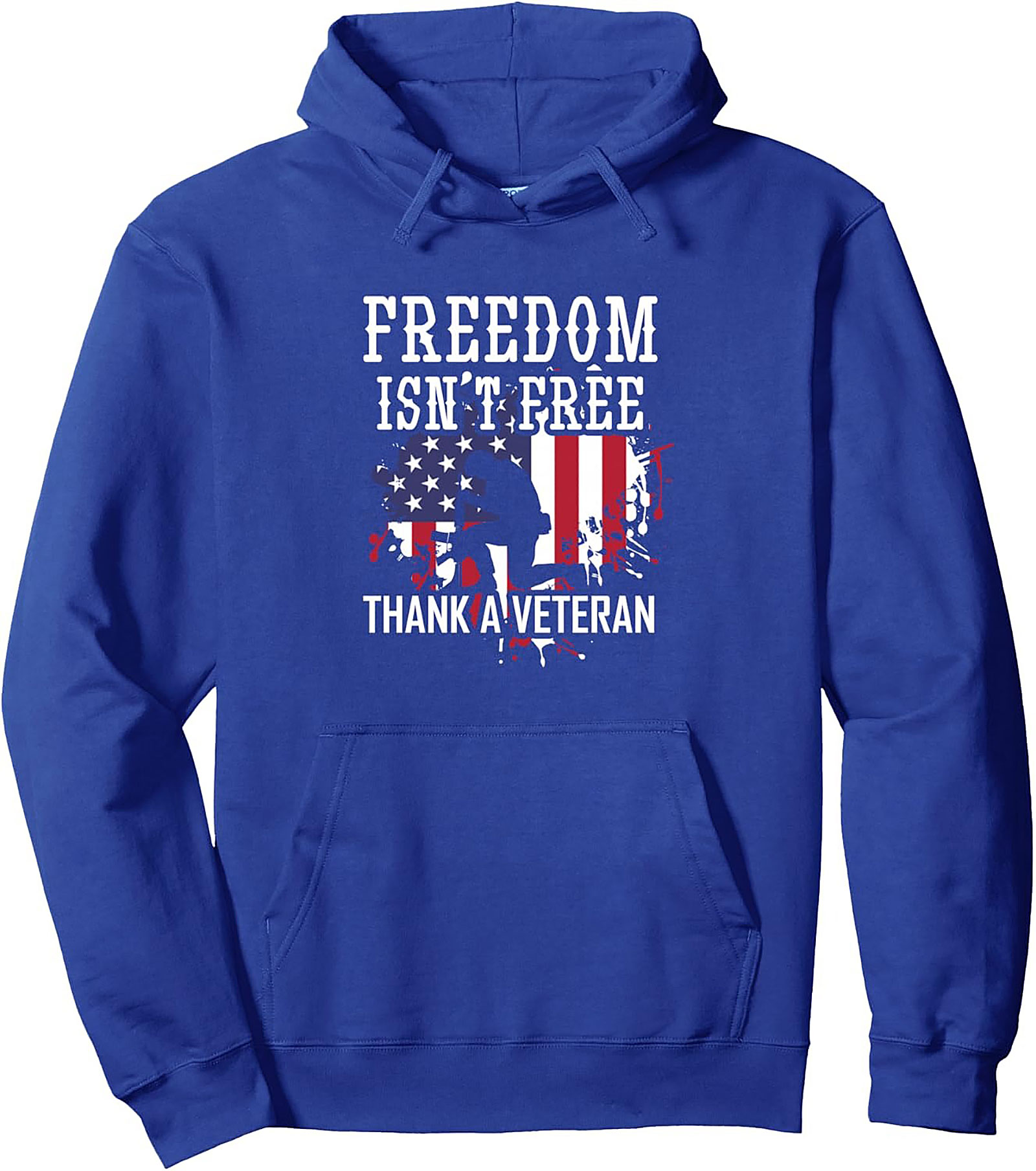 Veteran Appreciation Graphic Hoodie | Freedom Isn't Free