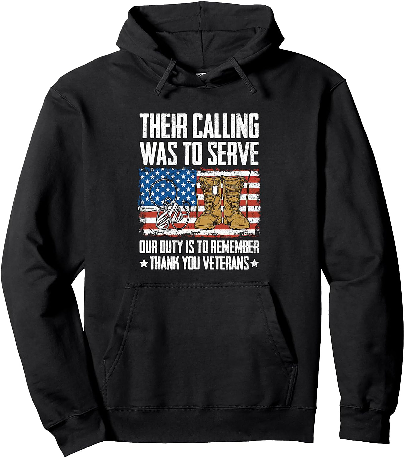 Veteran Appreciation Pullover Hoodie | Thank You Vets Gift