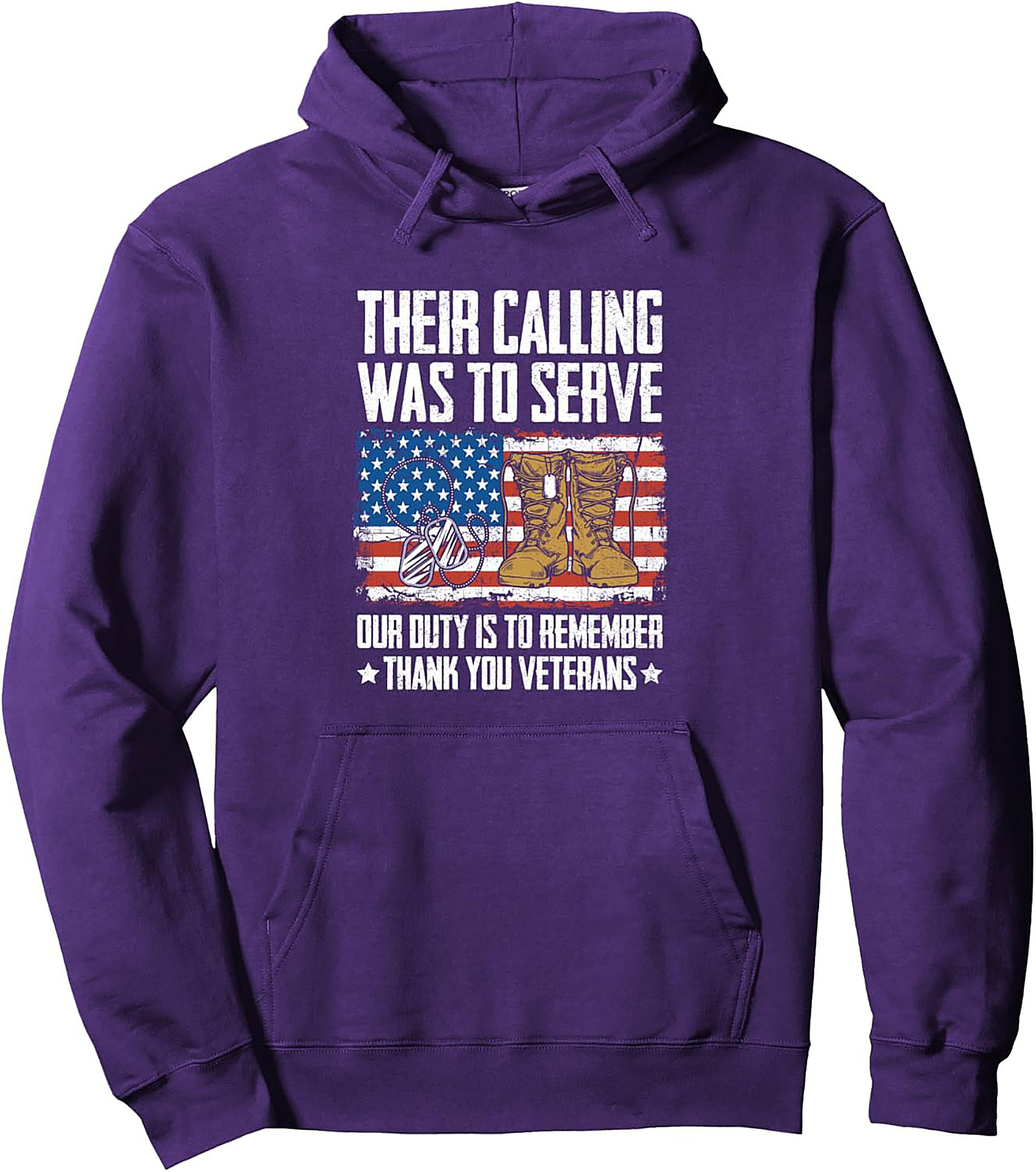 Veteran Appreciation Pullover Hoodie | Thank You Vets Gift