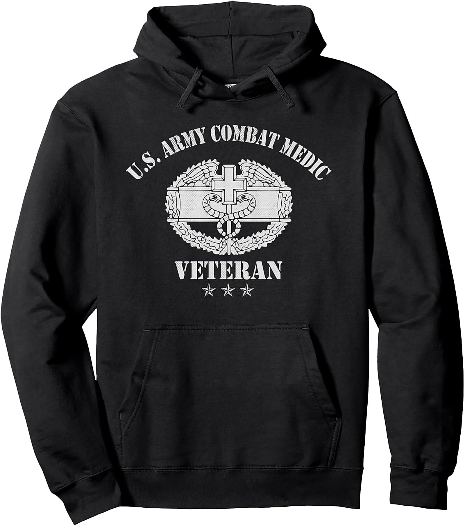 U.S. Army Combat Medic Veteran Graphic Hoodie | Gift Idea