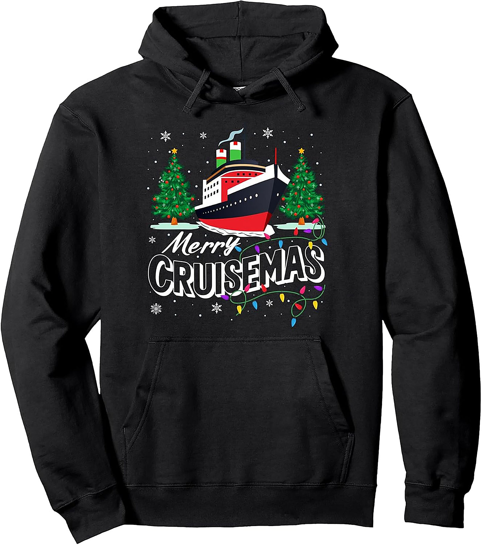Merry Cruisemas Pullover Hoodie Festive Cruise Ship Gift