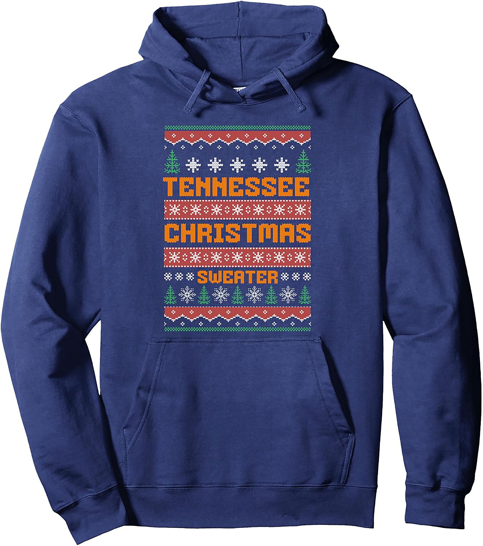 Tennessee Christmas Pullover Hoodie 