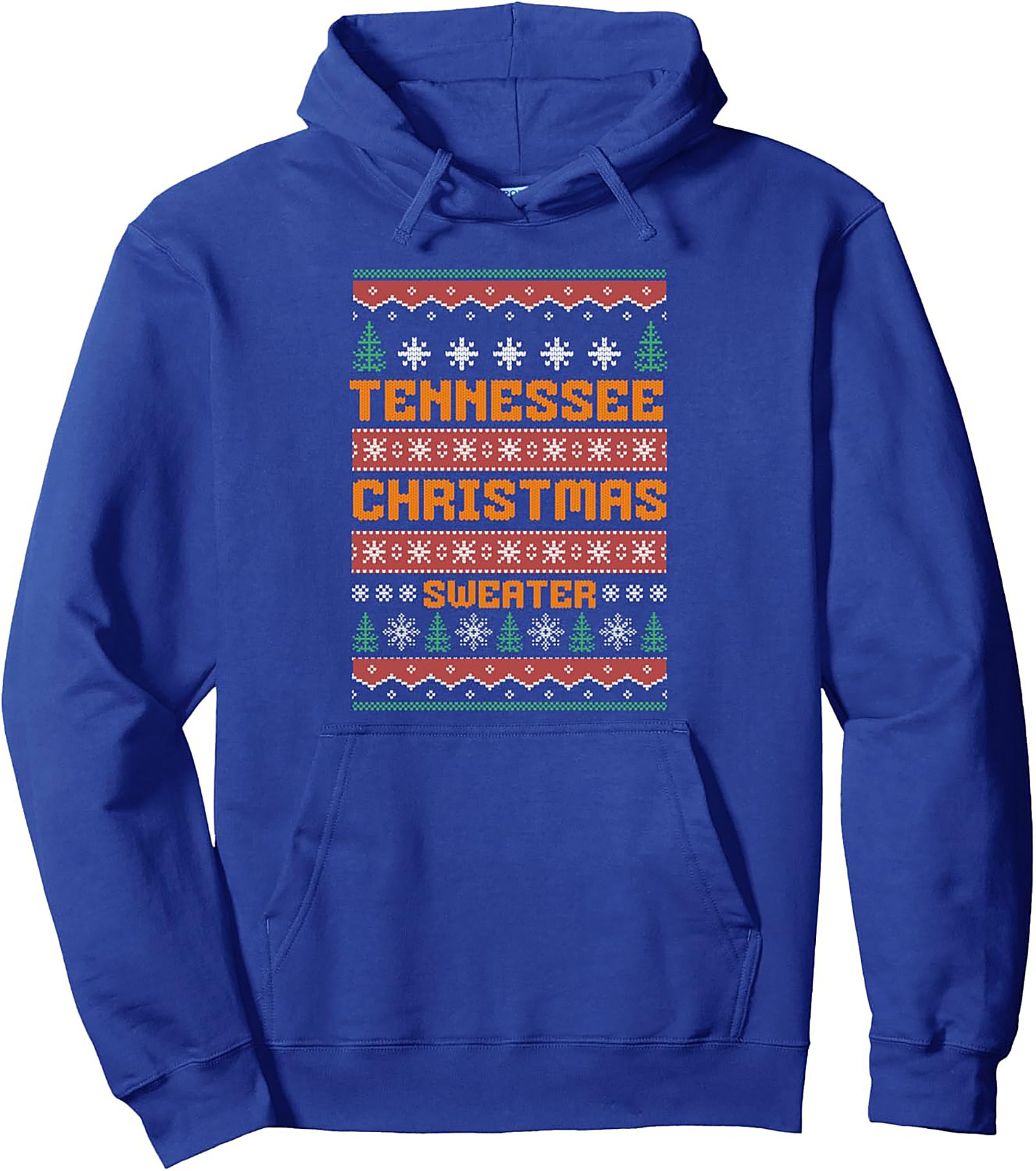 Tennessee Christmas Pullover Hoodie 