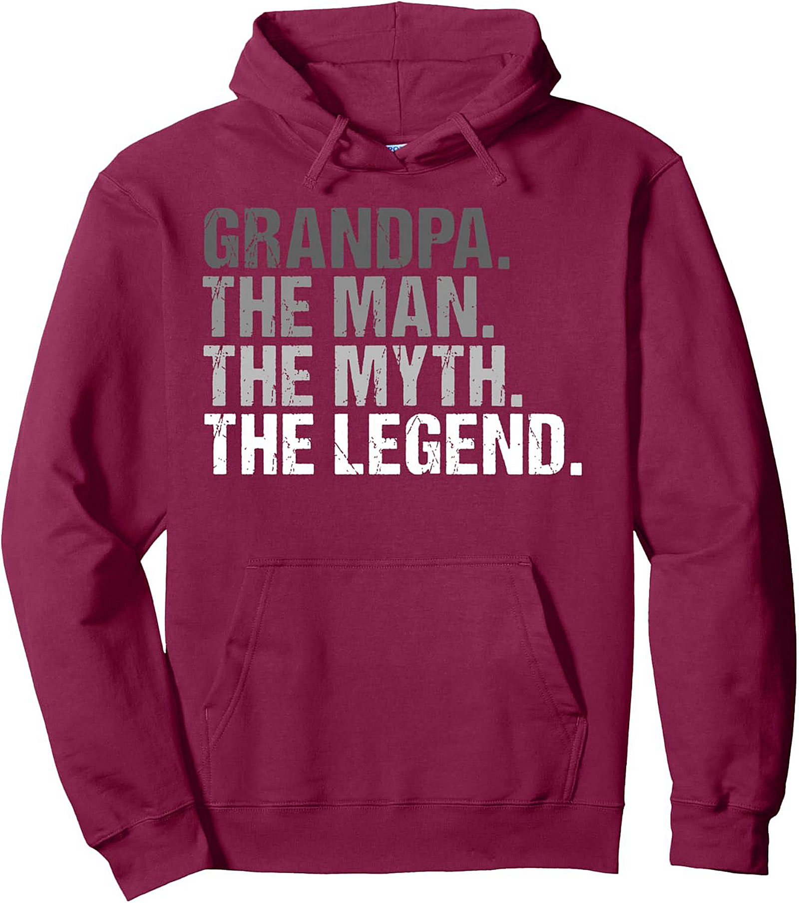 Grandpa The Legend Pullover Hoodie Gift Idea
