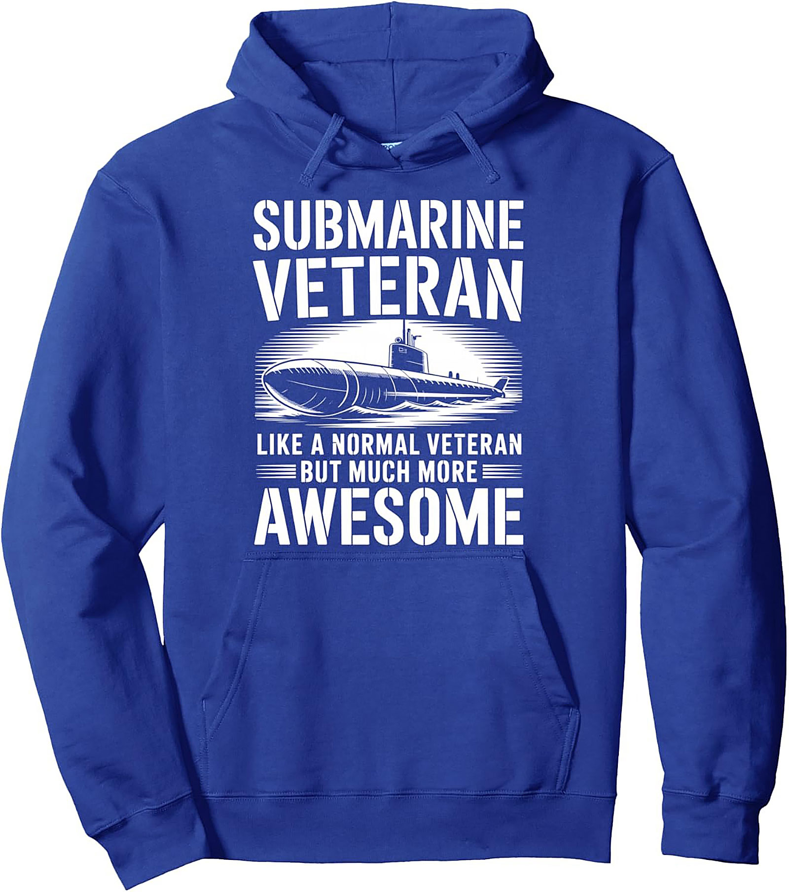 Submarine Veteran Pullover Hoodie | Awesome Submariner Gift