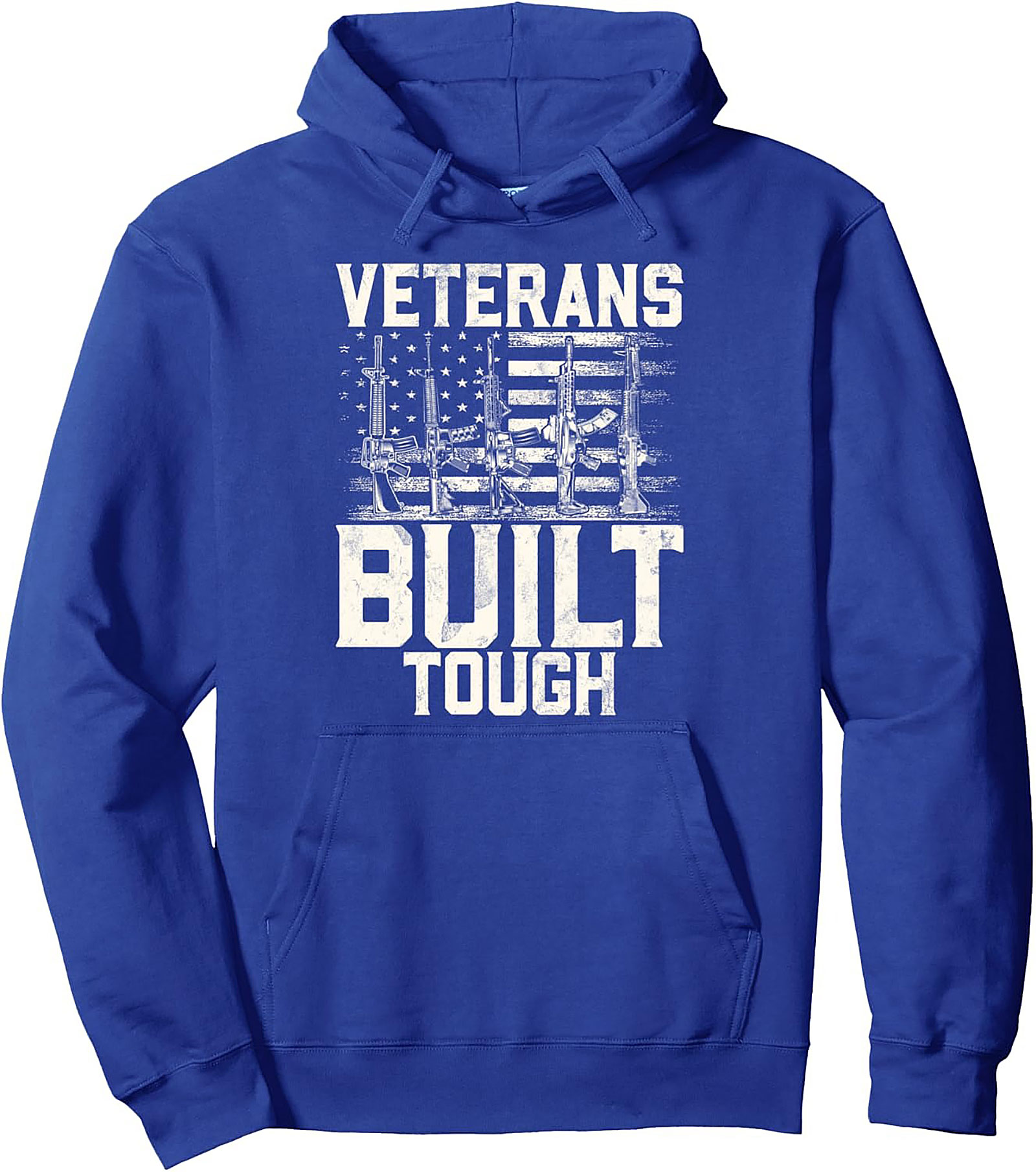 Veterans Built Tough Graphic Hoodie | American Pullover