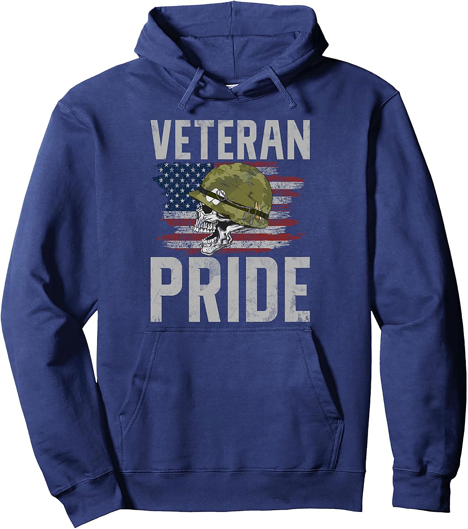 Veteran Pride Pullover Hoodie | Military Graphic Apparel