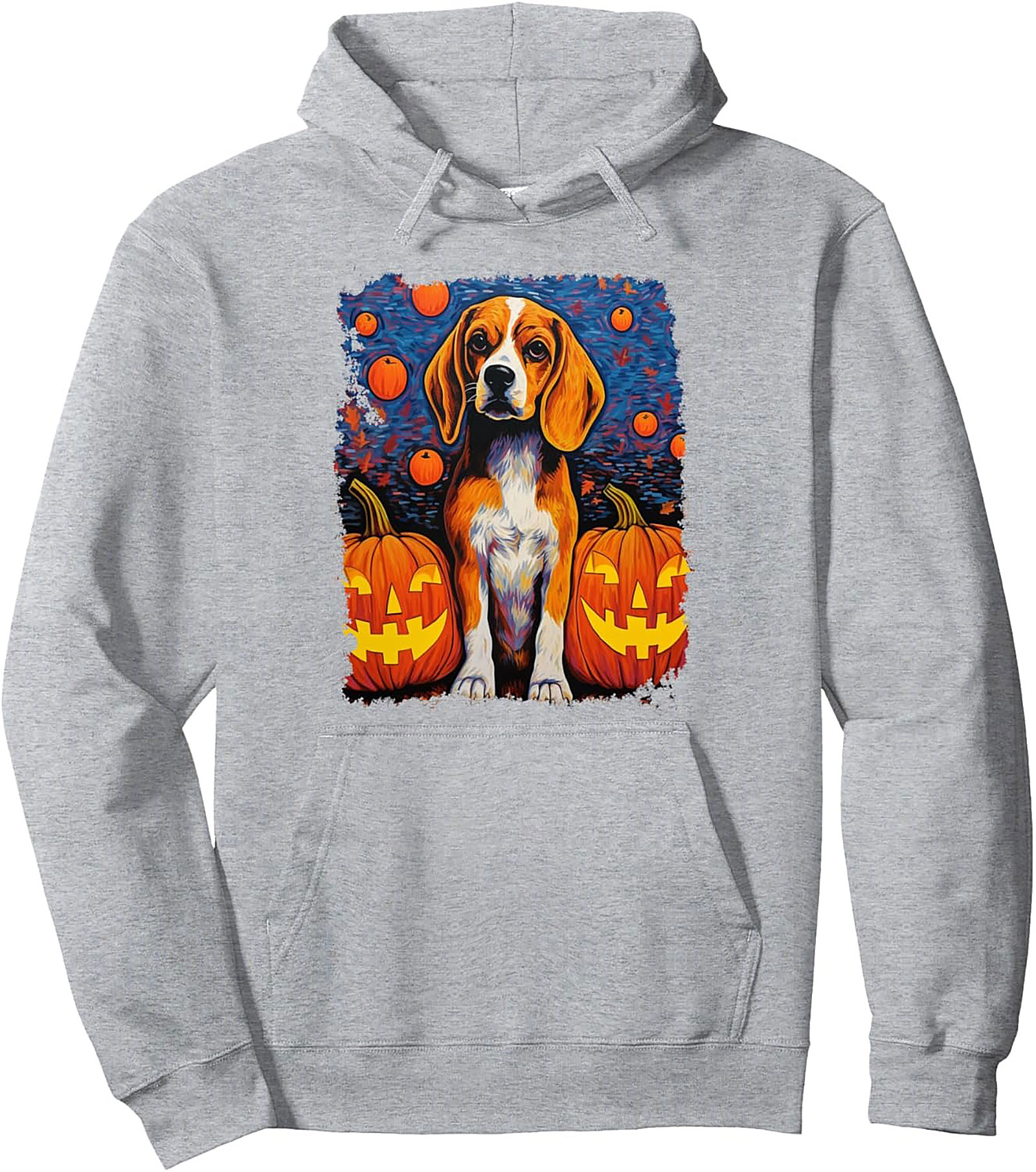 The Spooky-Cute Beagle Halloween Graphic Hoodie