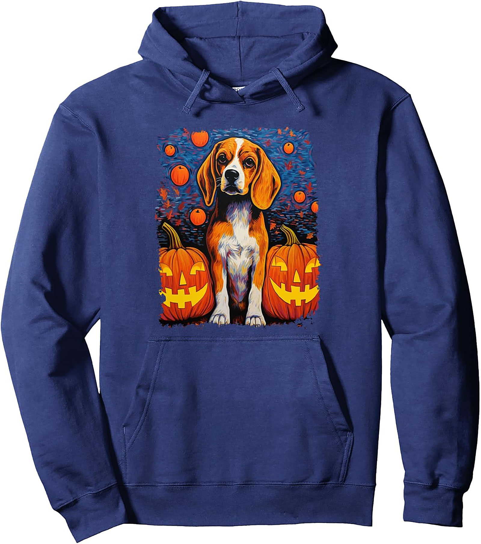 The Spooky-Cute Beagle Halloween Graphic Hoodie