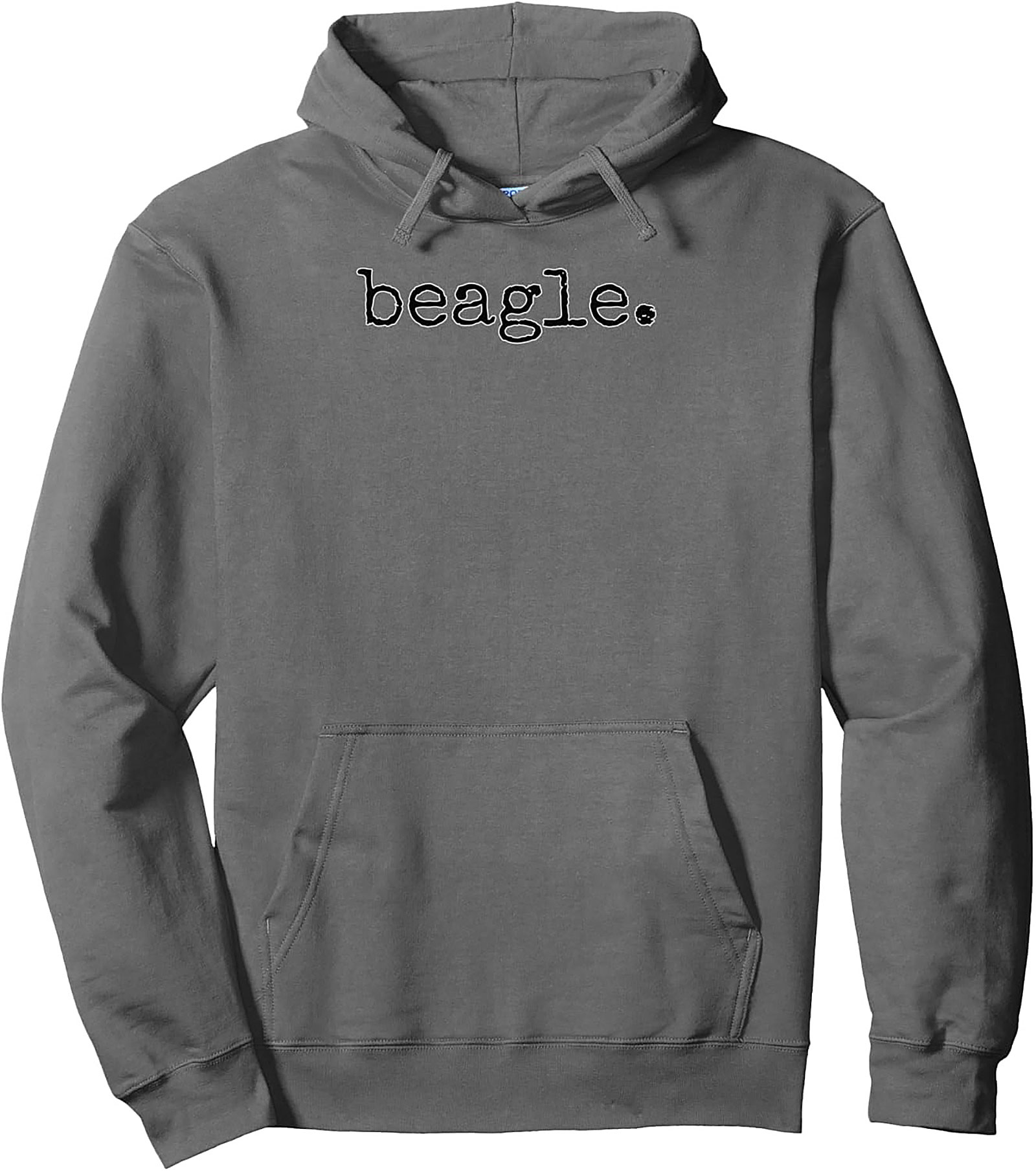 Minimalist Beagle Pullover Hoodie | Simple Dog Lover Graphic Hoodie