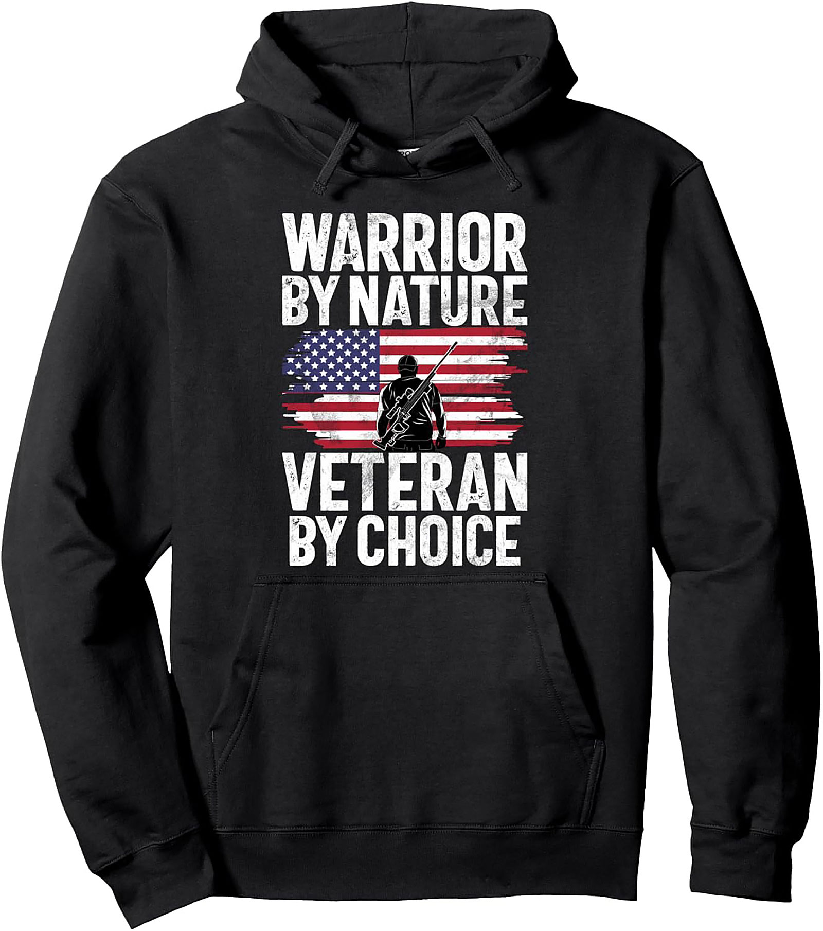 Veteran Graphic Hoodie | Warrior By Nature Pullover