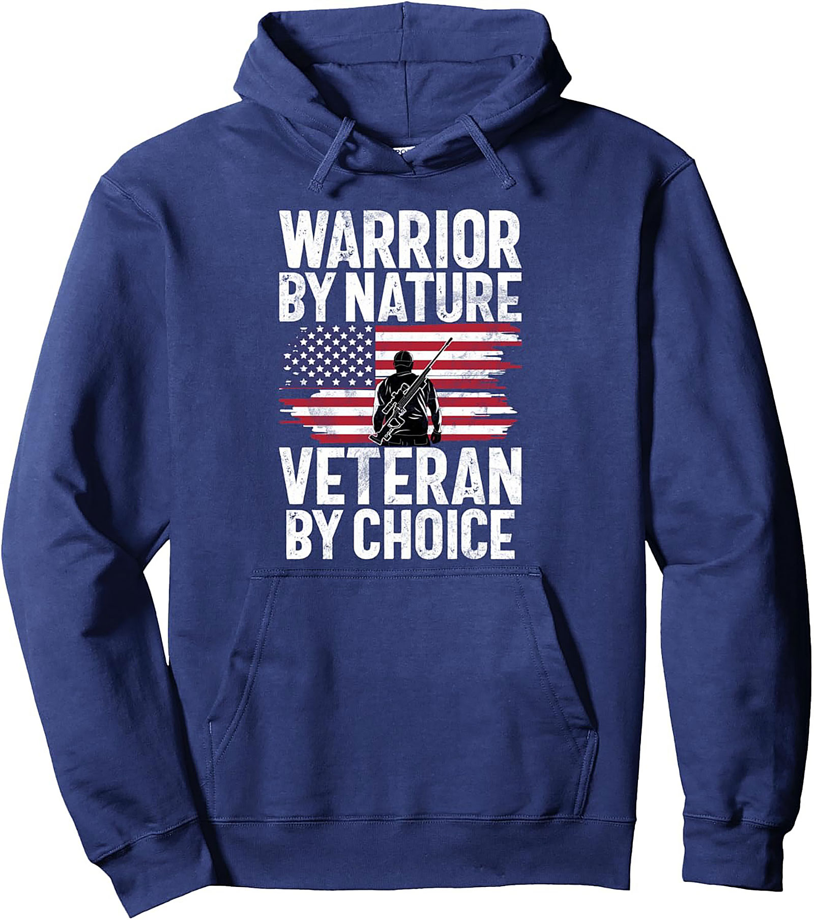 Veteran Graphic Hoodie | Warrior By Nature Pullover
