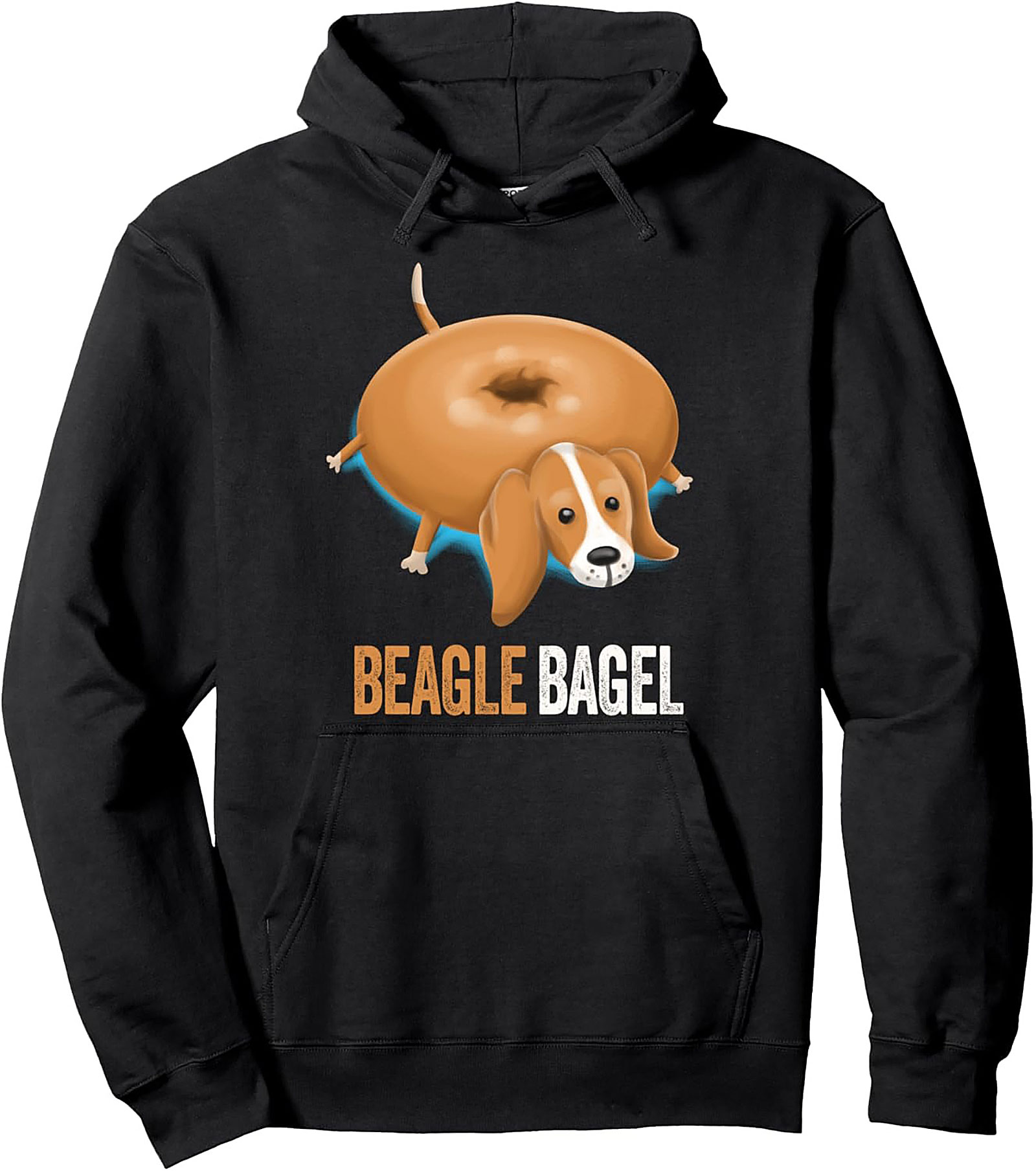 Beagle Bagel Pullover Hoodie: The Ultimate Cozy Dog Lover Gift