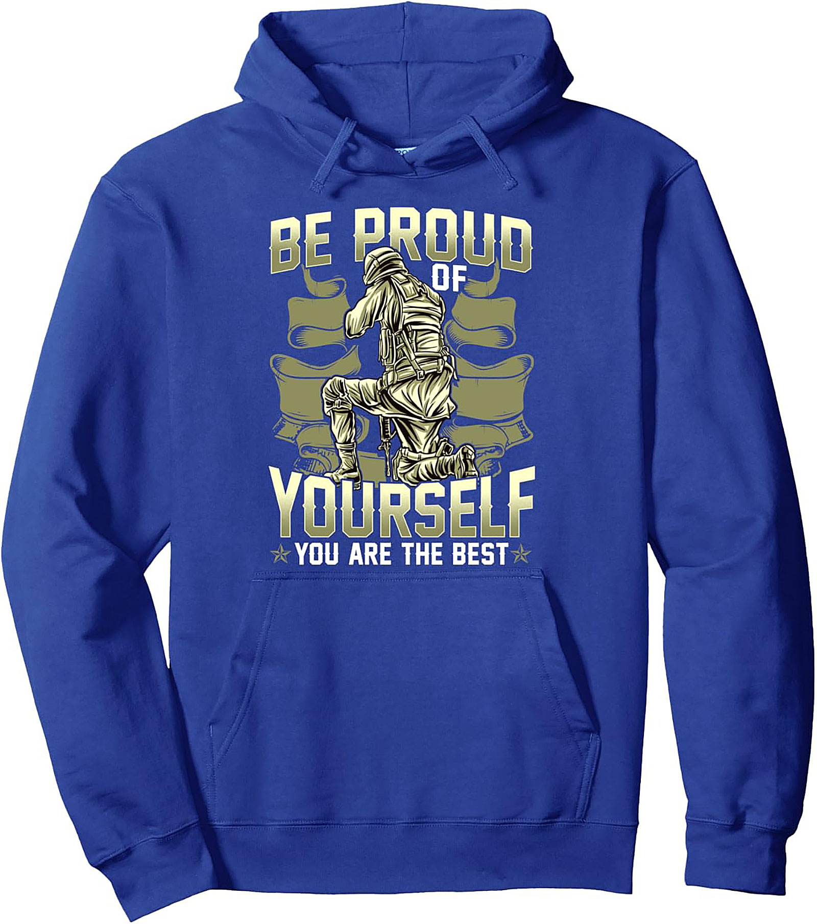 Military Pride Pullover Hoodie | Veteran Graphic Hoodie