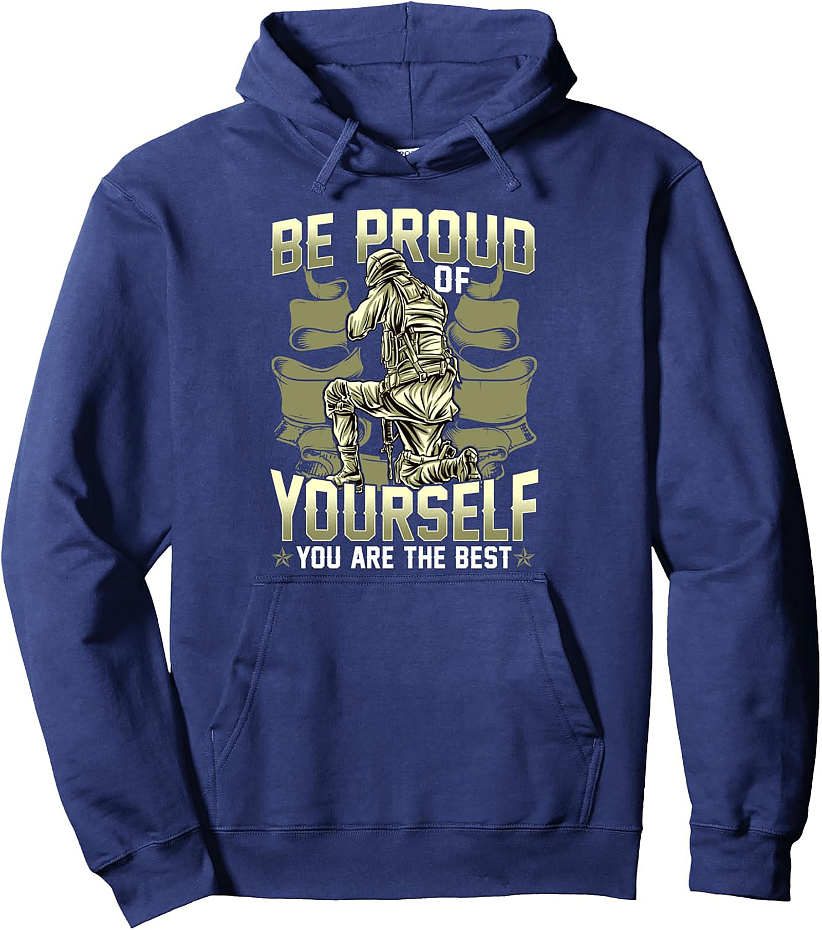 Military Pride Pullover Hoodie | Veteran Graphic Hoodie