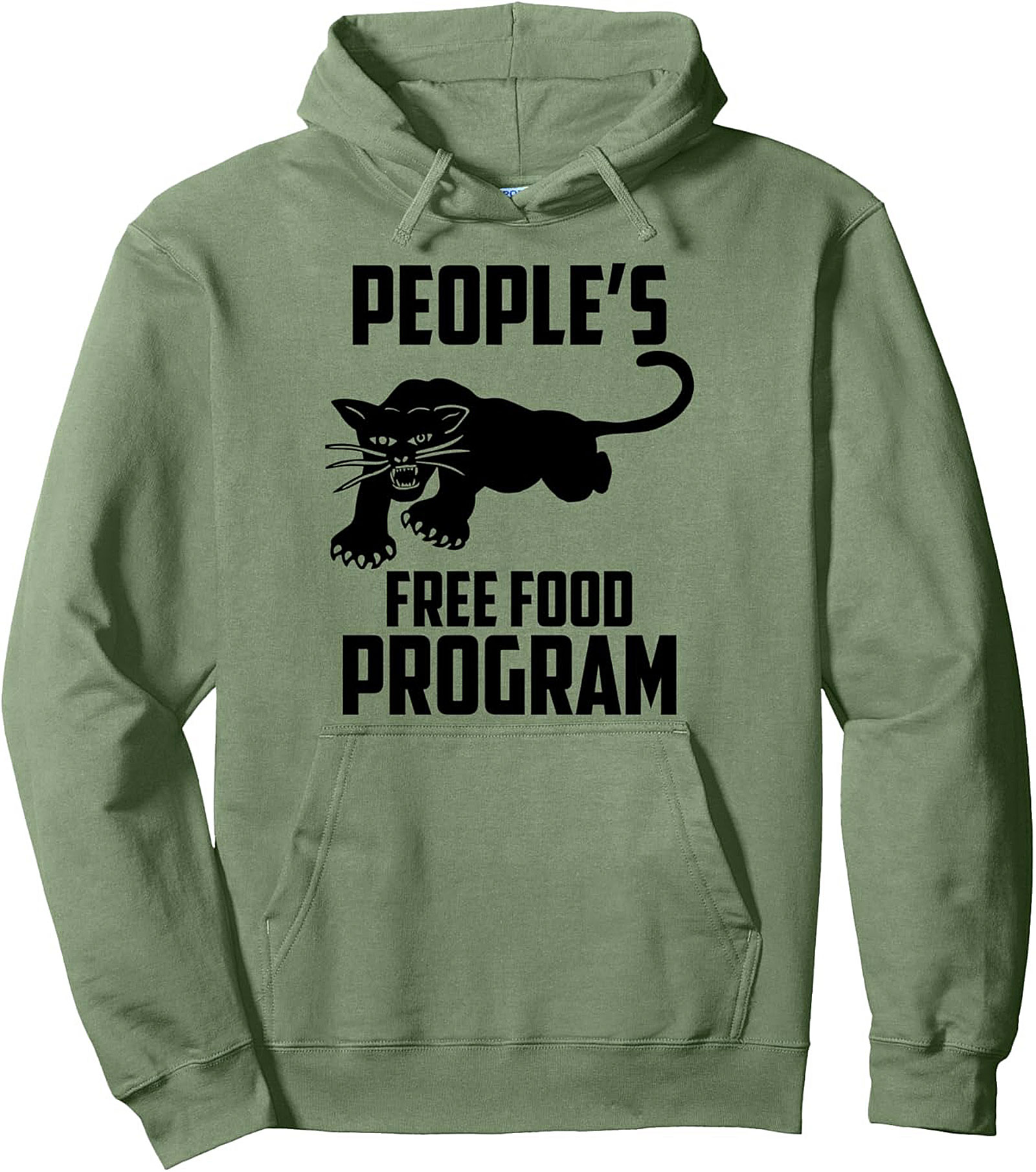 Black Panther Program Graphic Hoodie Iconic Pullover