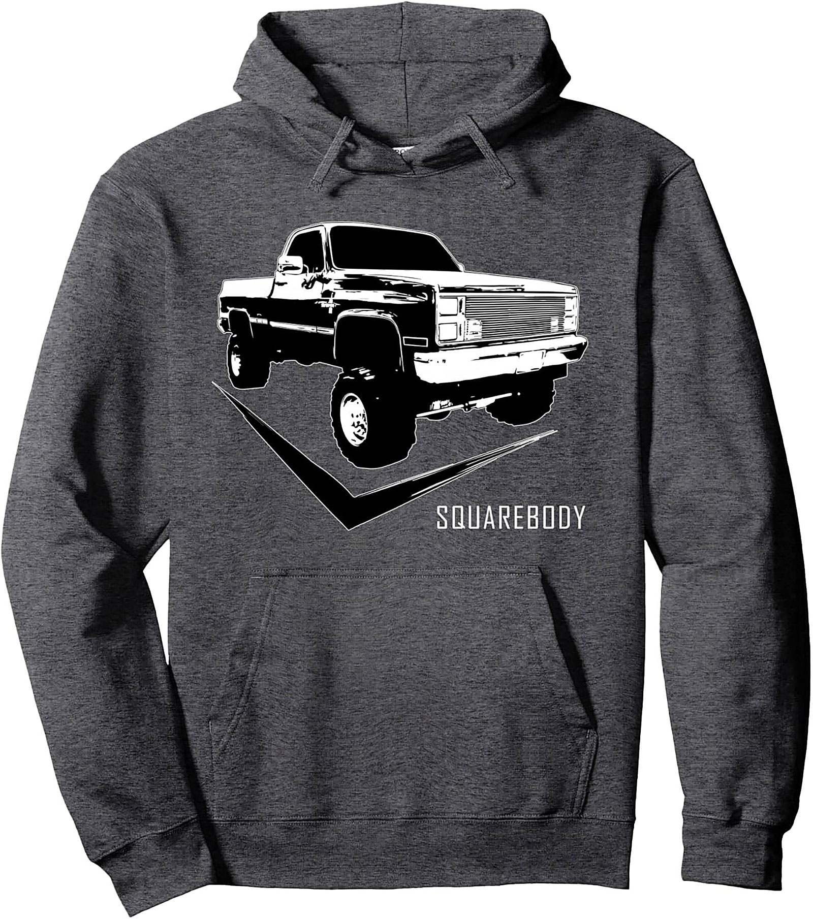 The Original Squarebody Truck Graphic Hoodie | Classic Lifted Pullover