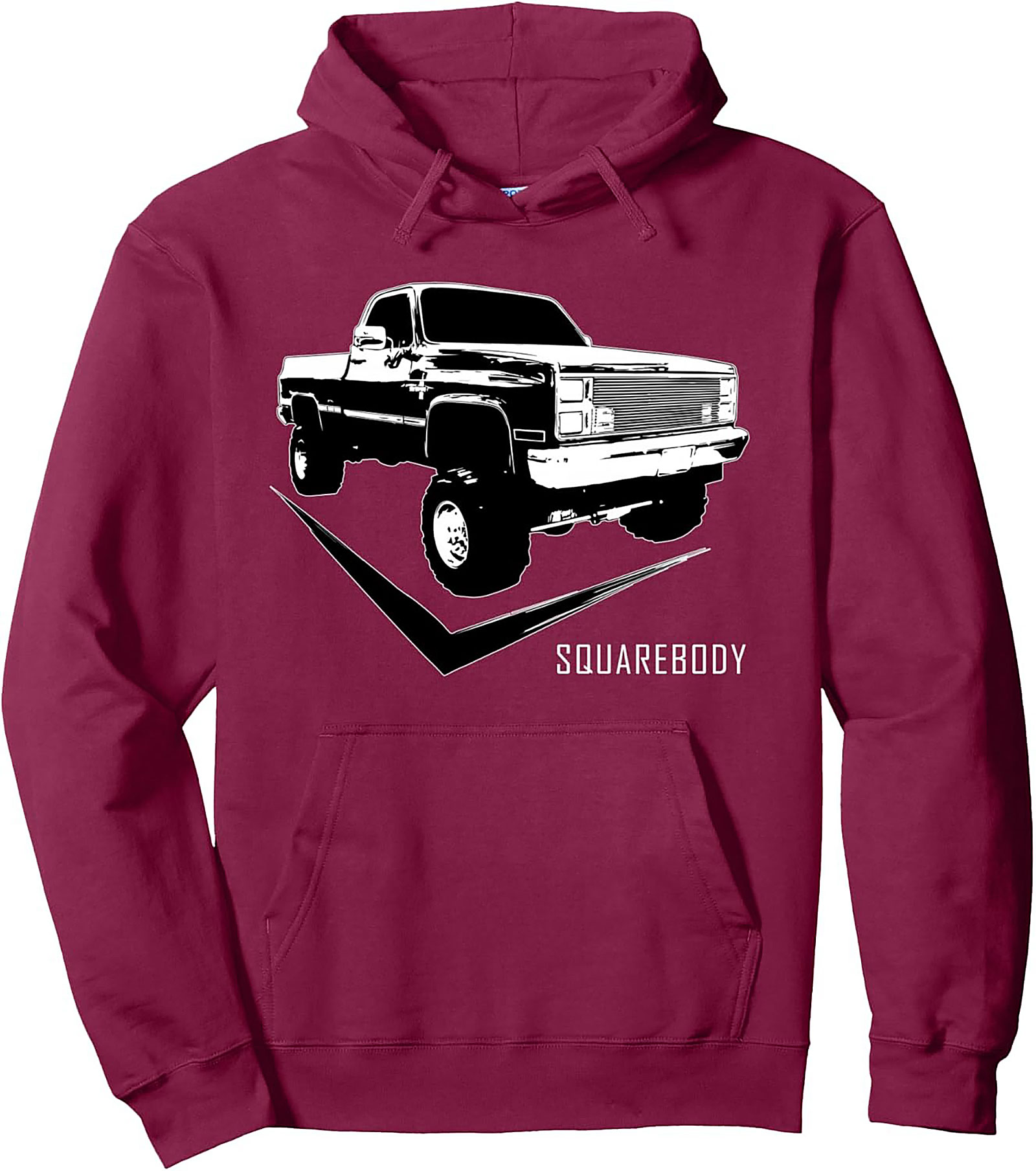 The Original Squarebody Truck Graphic Hoodie | Classic Lifted Pullover