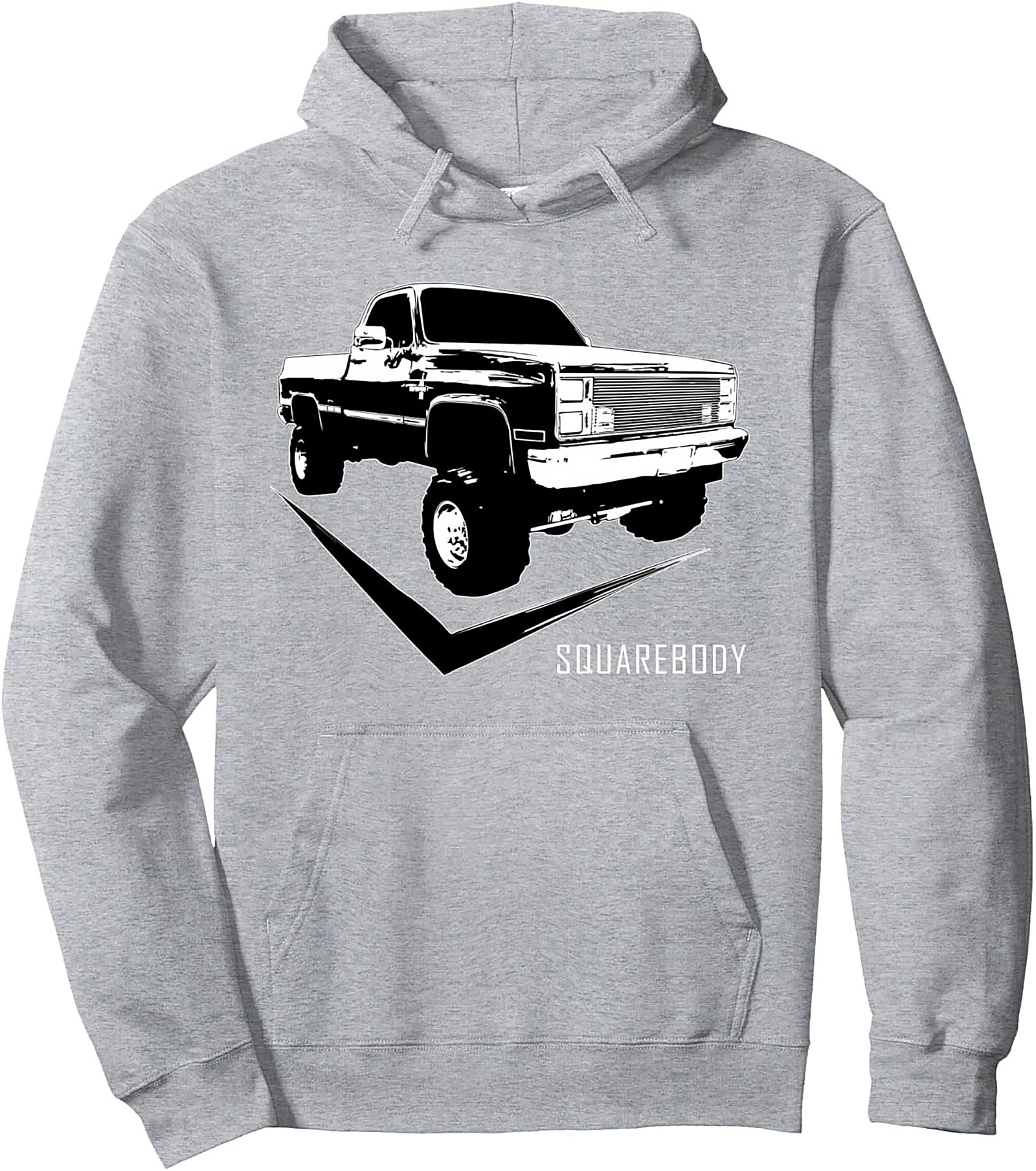 The Original Squarebody Truck Graphic Hoodie | Classic Lifted Pullover