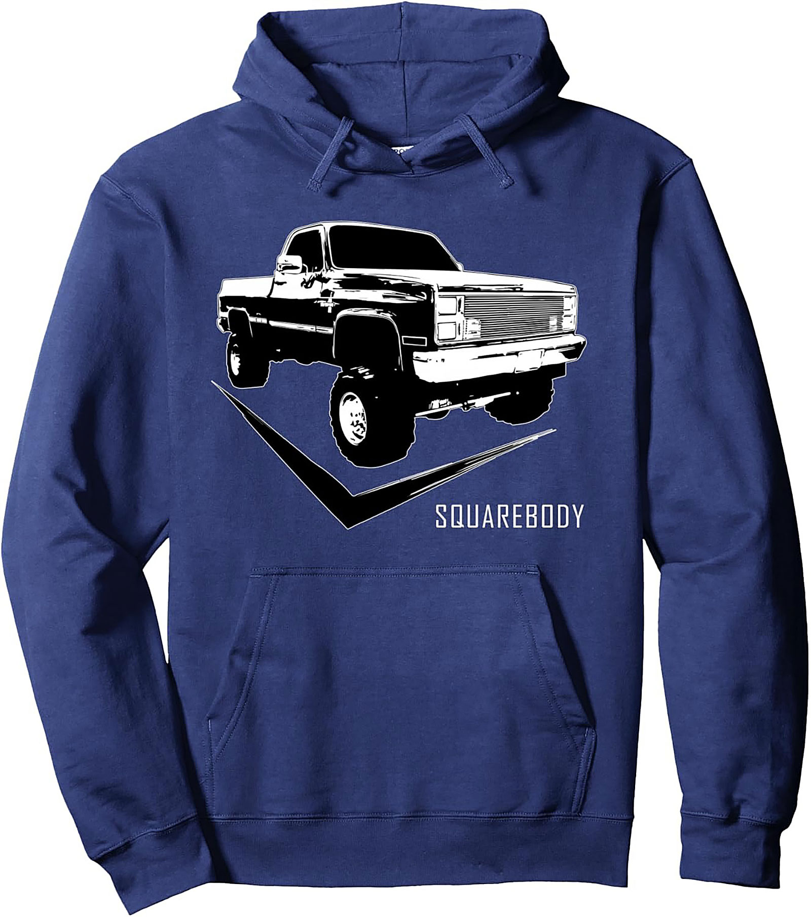 The Original Squarebody Truck Graphic Hoodie | Classic Lifted Pullover