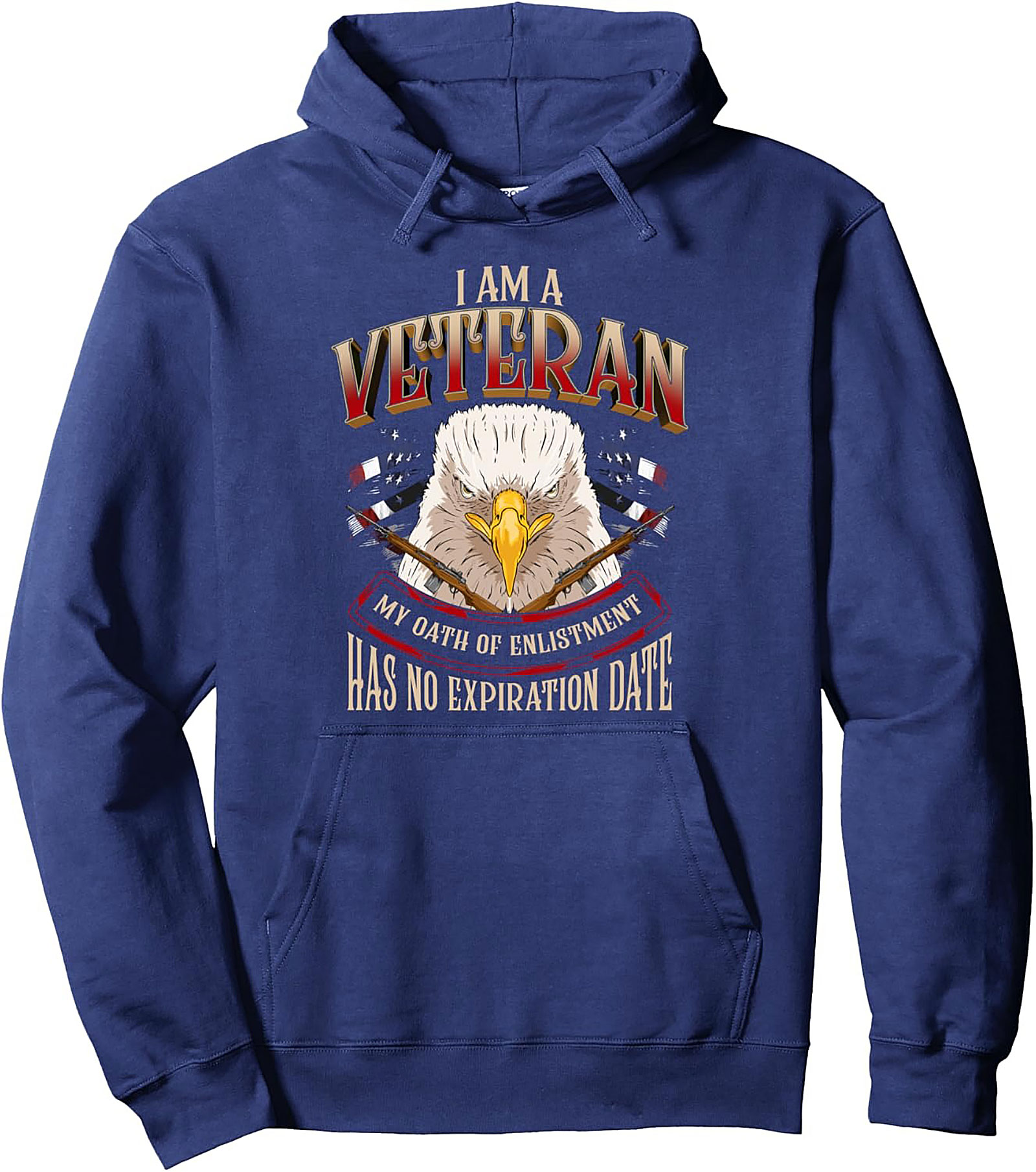 Veteran Oath Pullover Hoodie | Veteran Pride Graphic