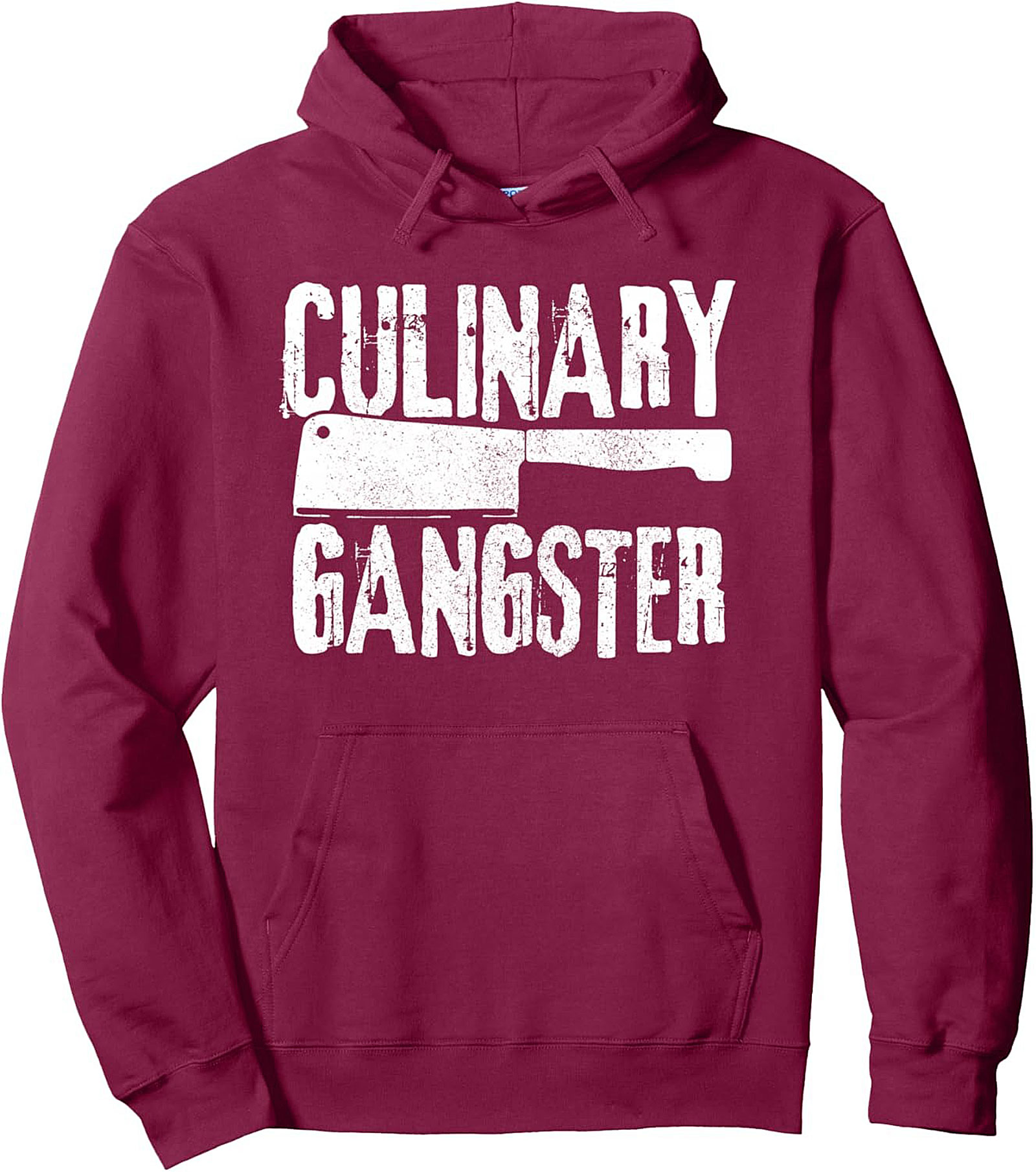 Culinary Gangster Graphic Hoodie Chef Pullover Gift