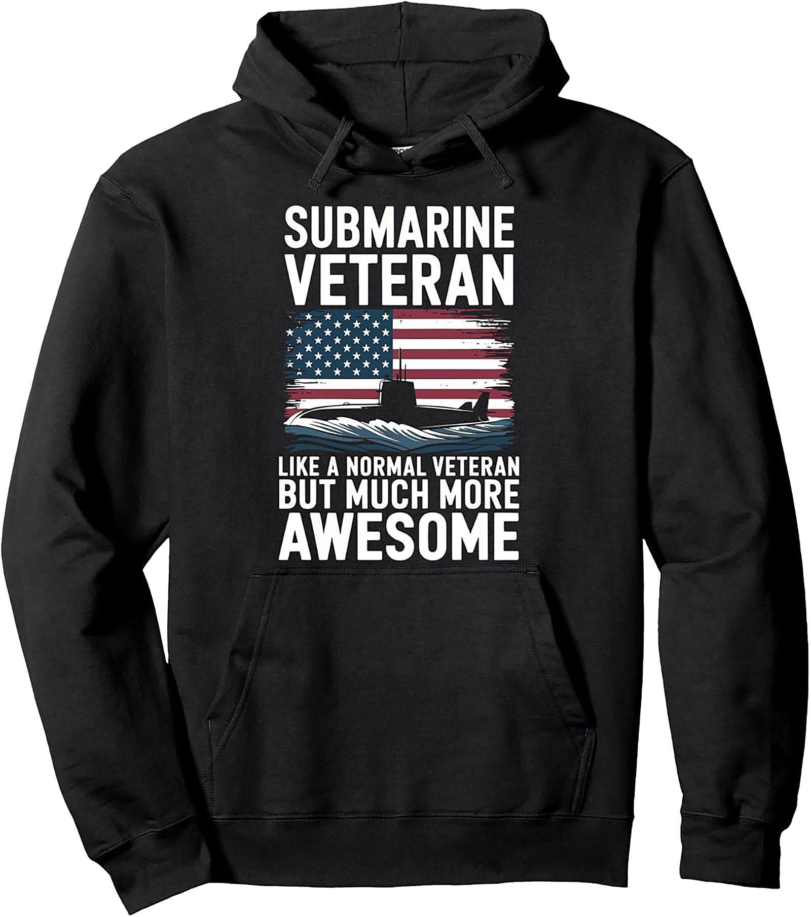 Submarine Veteran Pullover Hoodie | Awesome Sub Vet Gift